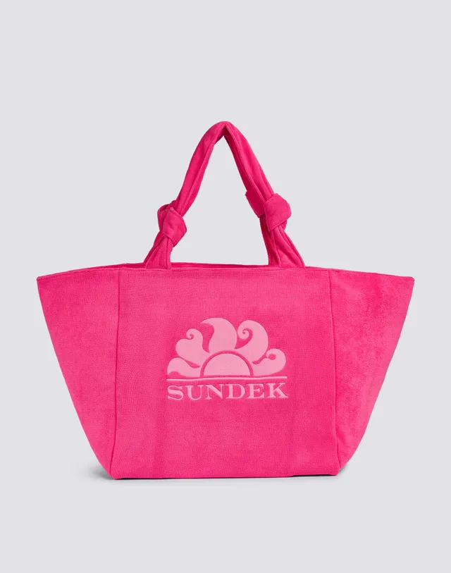 sundek-tote-bag-in-spugna-donna-con-logo-ricamato image 1