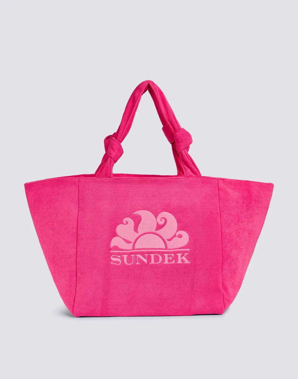 sundek-tote-bag-in-spugna-donna-con-logo-ricamato image 1