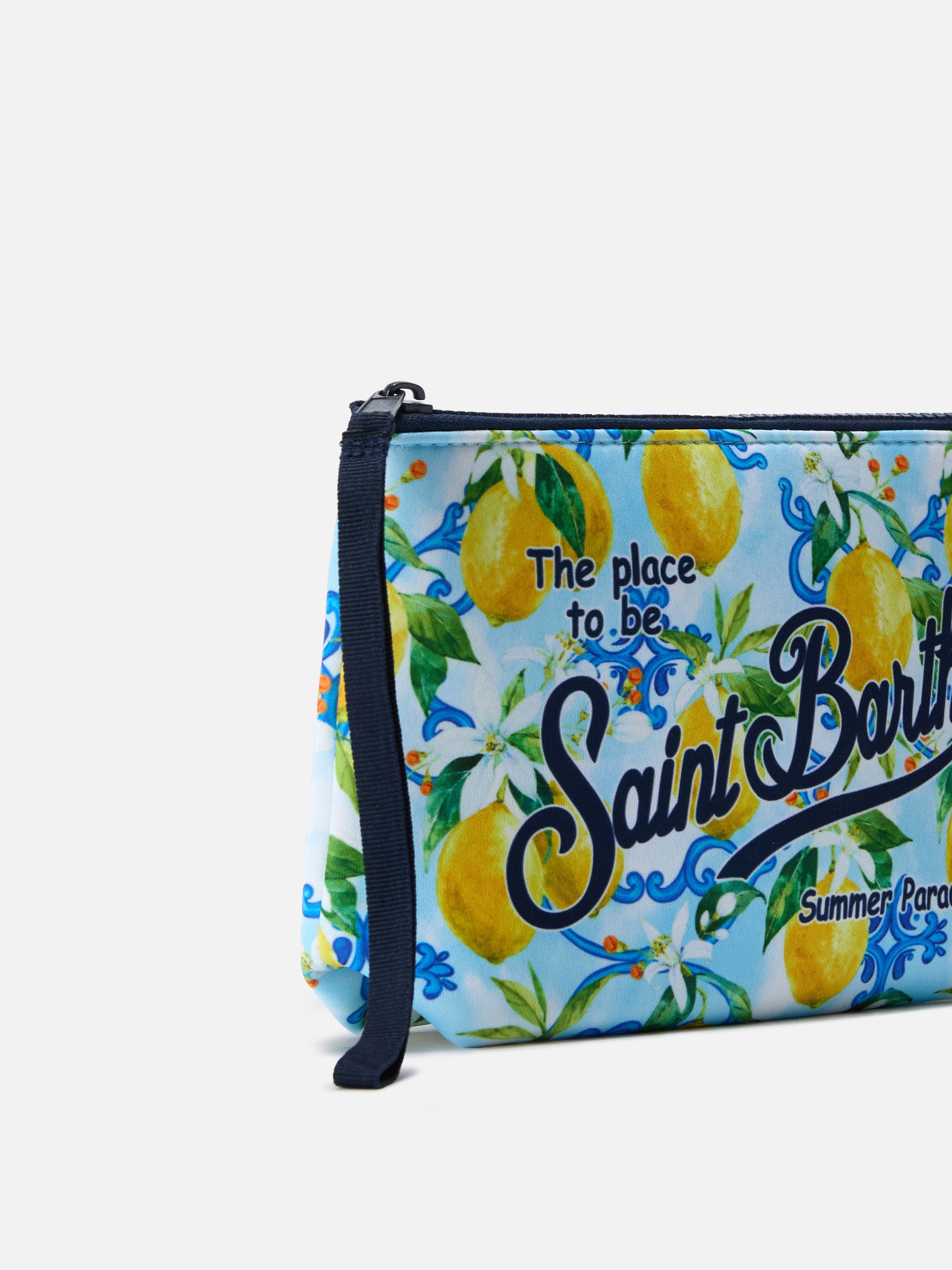 mc2-saint-barth-pochette-aline-in-scuba-stampa-maiolica-limoni image 2