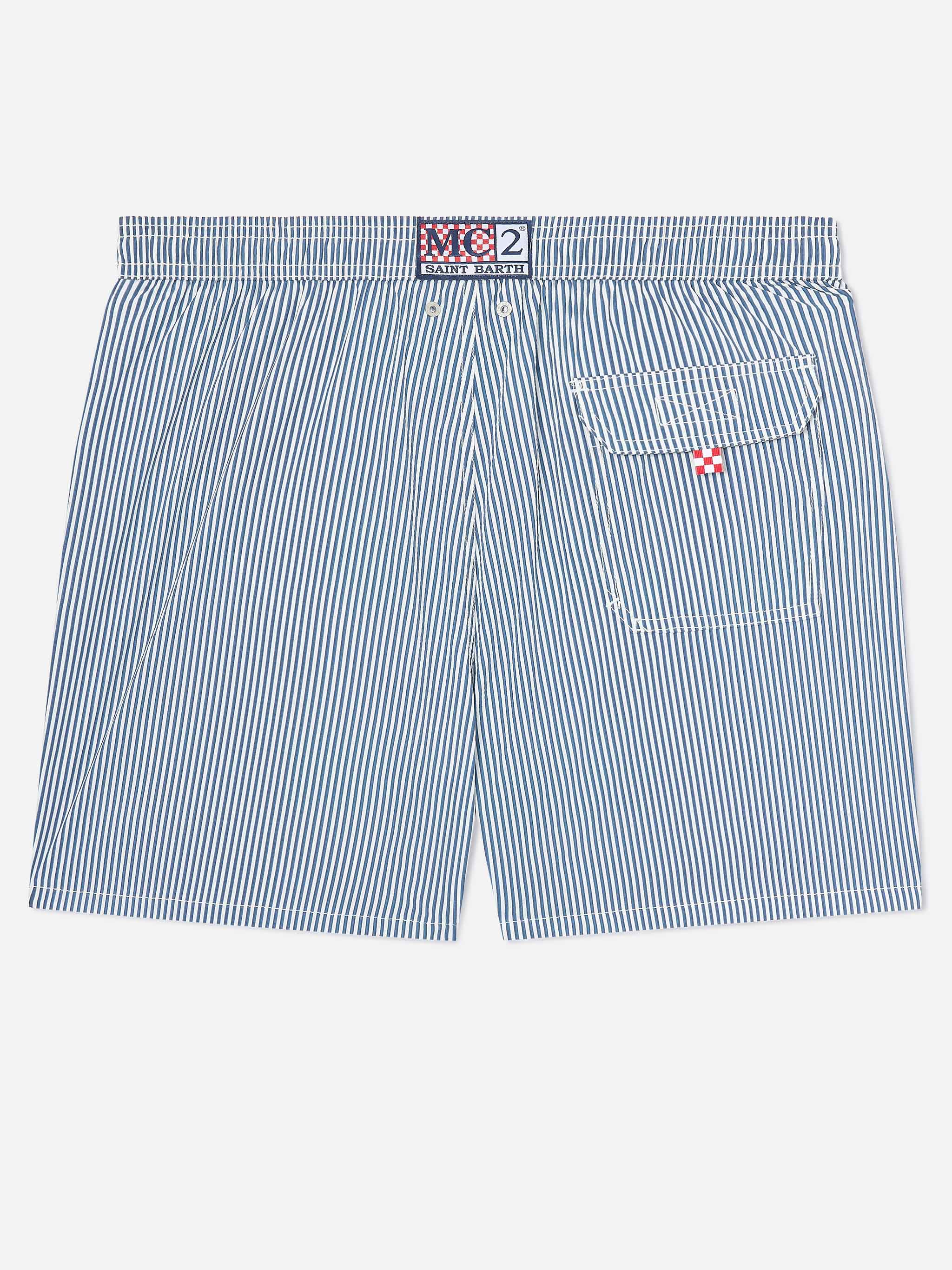 mc2-saint-barth-patmos-costume-mare-uomo-in-seersucker-rigato-blu-navy-e-bianco image 2