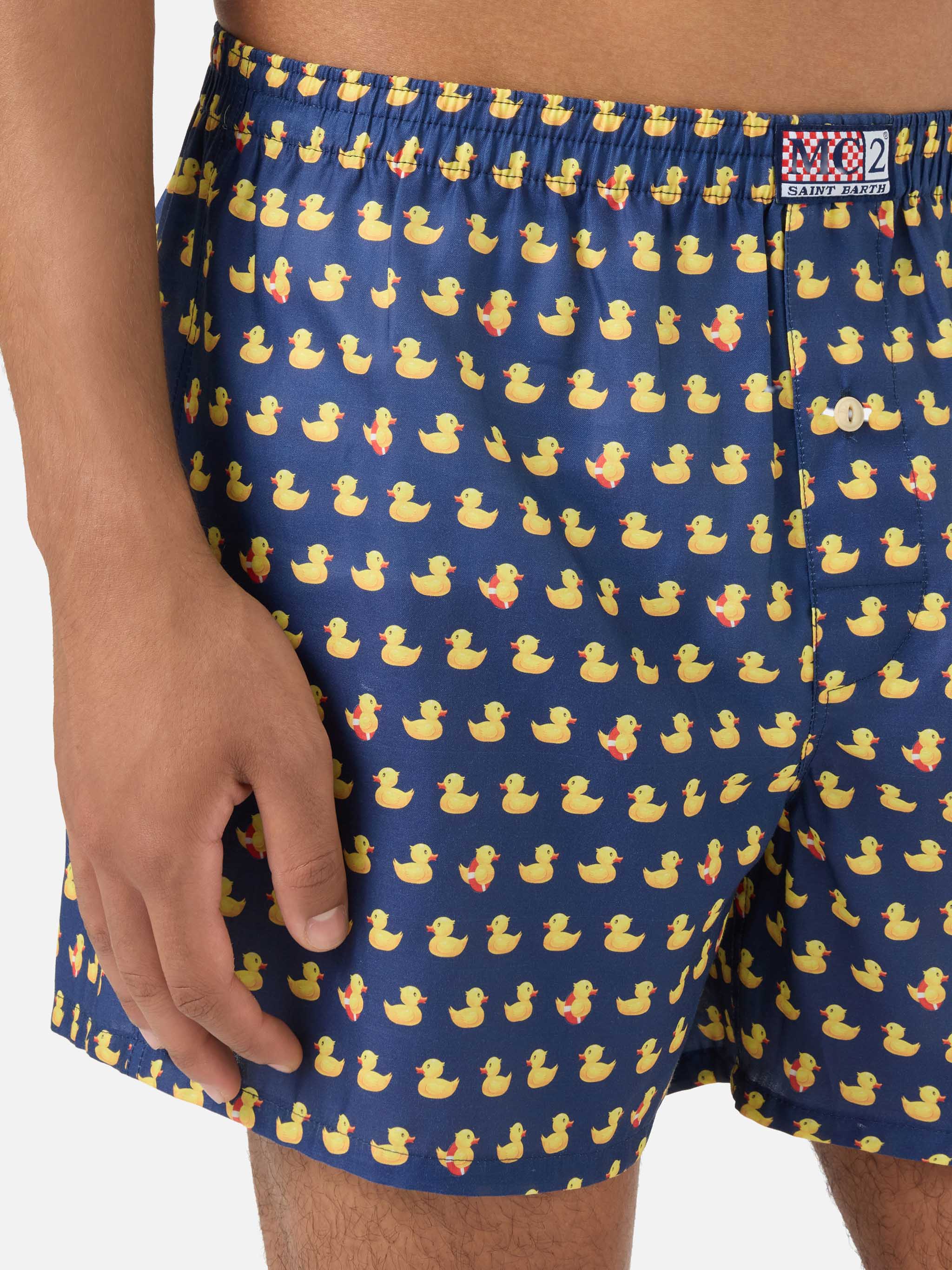 mc2-saint-barth-boxer-adam-cotone-blu-navy-stampa-paperelle-uomo image 3
