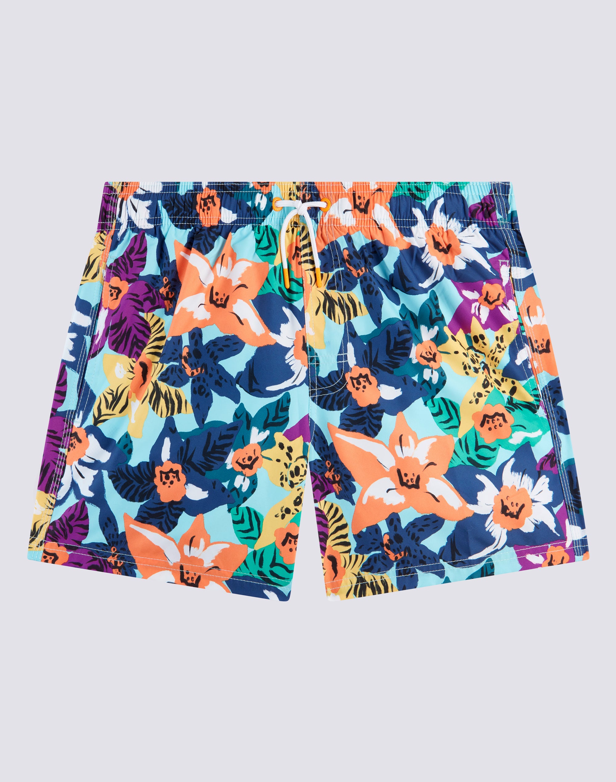 sundek-costume-da-bagno-uomo-corto-nabis-bloom-in-repreve image 4