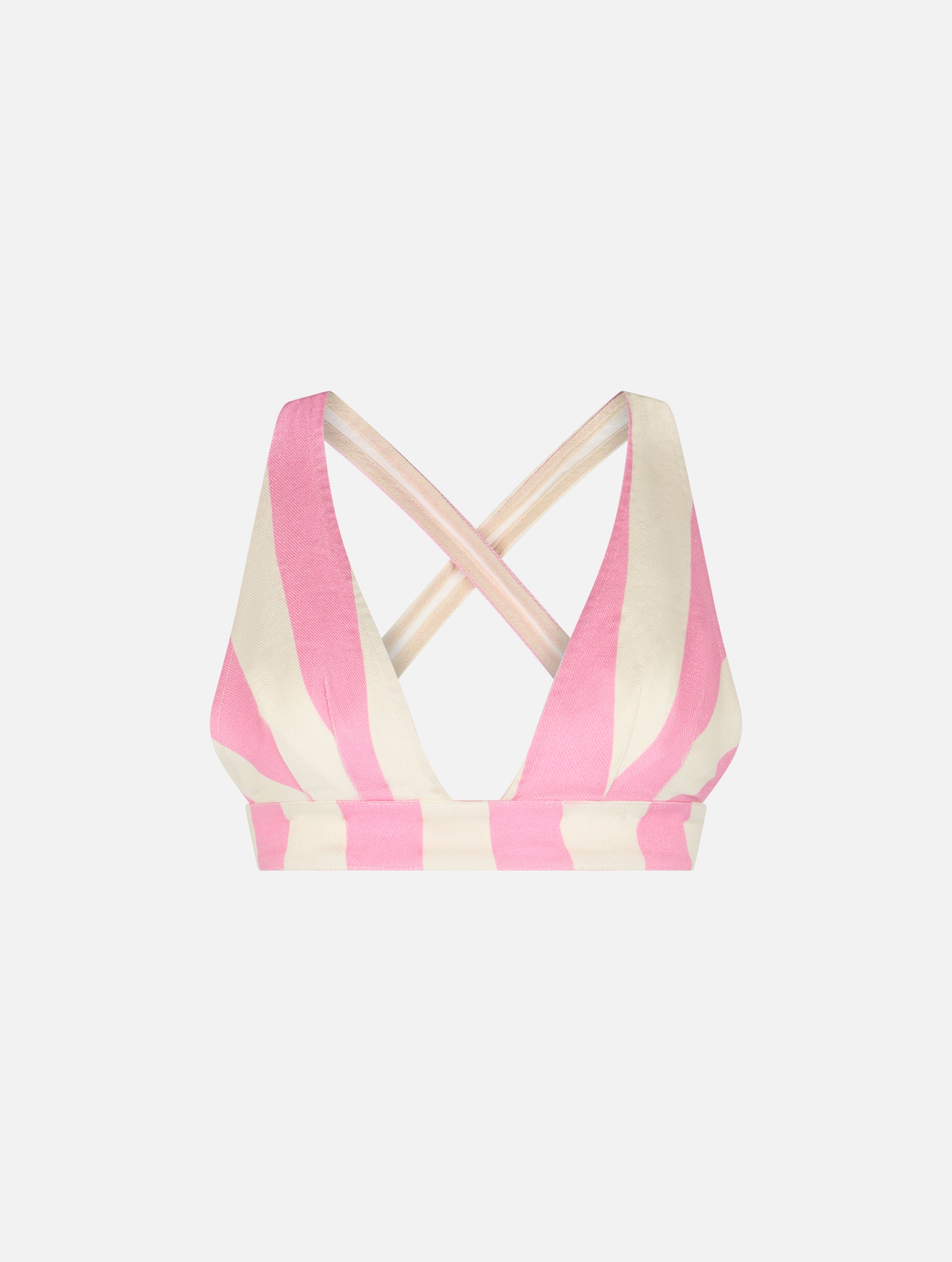 mc2-saint-barth-eda-top-donna-denim-a-righe-rosa-slim image 4