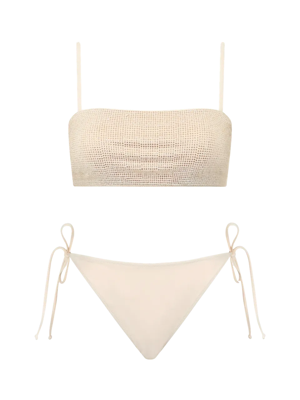 mc2-saint-barth-athena-virgo-bikini-fascia-beige-con-strass image 1
