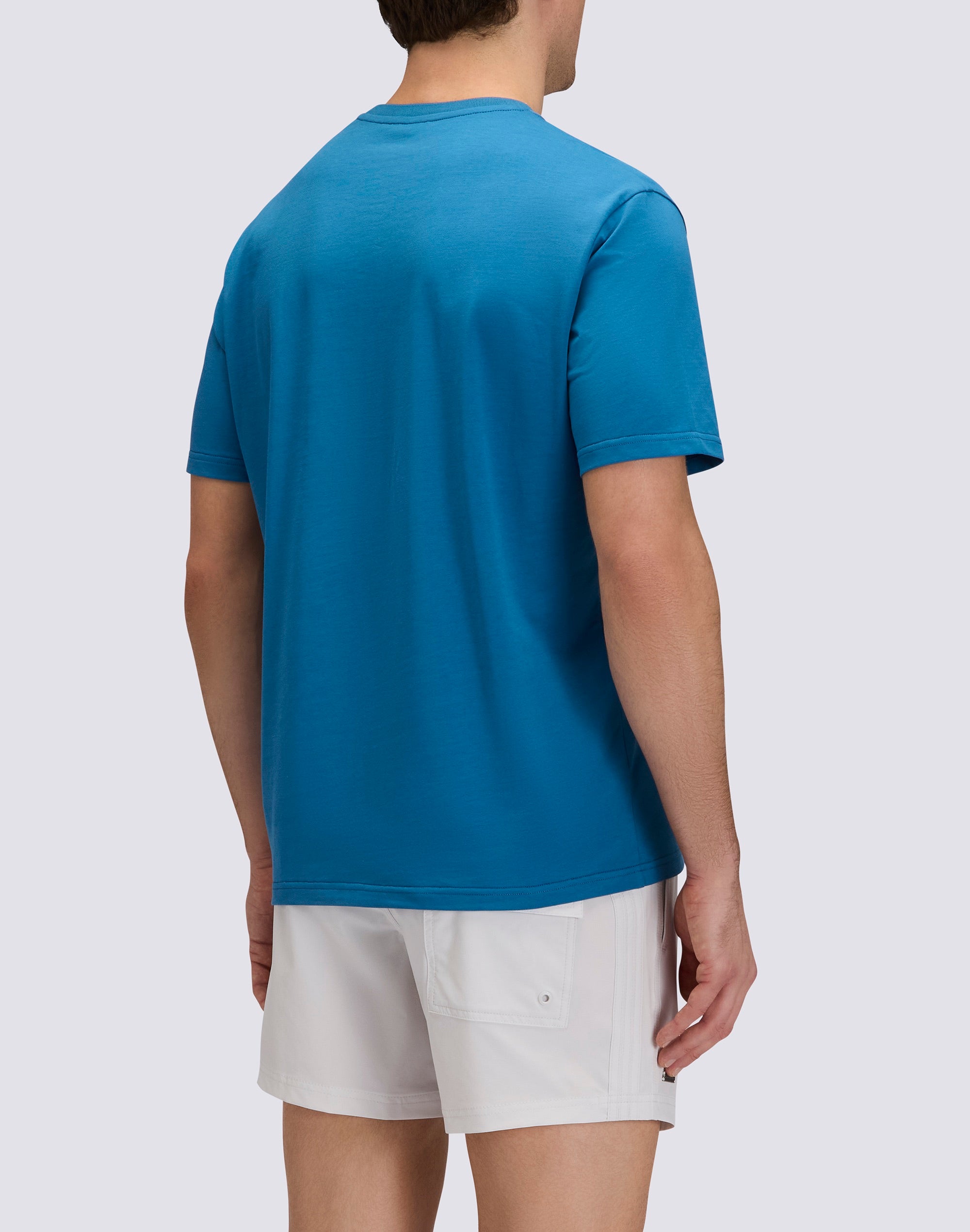 sundek-gm240teyj200-t-shirt-uomo-girocollo-in-jersey-tecnico-regular image 2