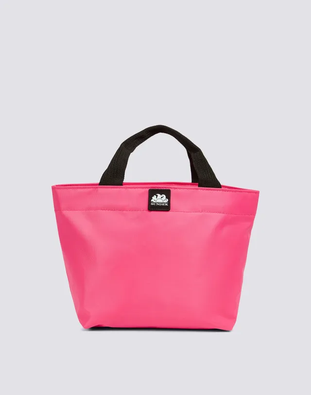 sundek-mini-shopping-bag-am058abpv600-doppio-manico-con-zip image 1