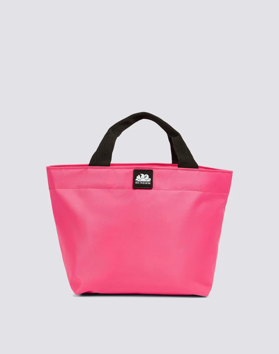 sundek-mini-shopping-bag-am058abpv600-doppio-manico-con-zip image 1