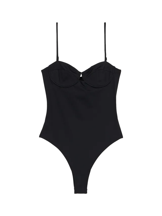 mc2-saint-barth-medea-costume-intero-donna-nero-con-ferretto image 1
