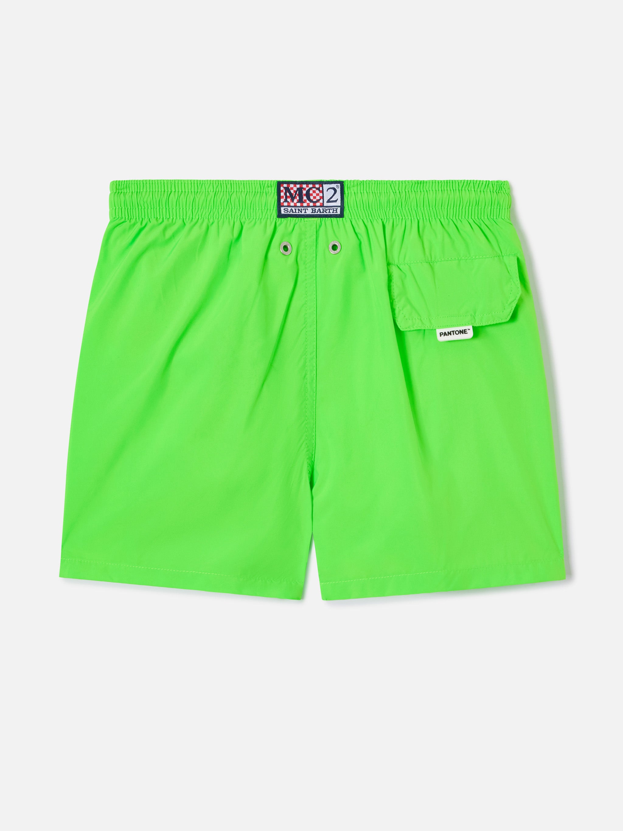 mc2-saint-barth-costume-da-bagno-bambino-jean-lighting-verde-fluo-in-tessuto-ult image 2
