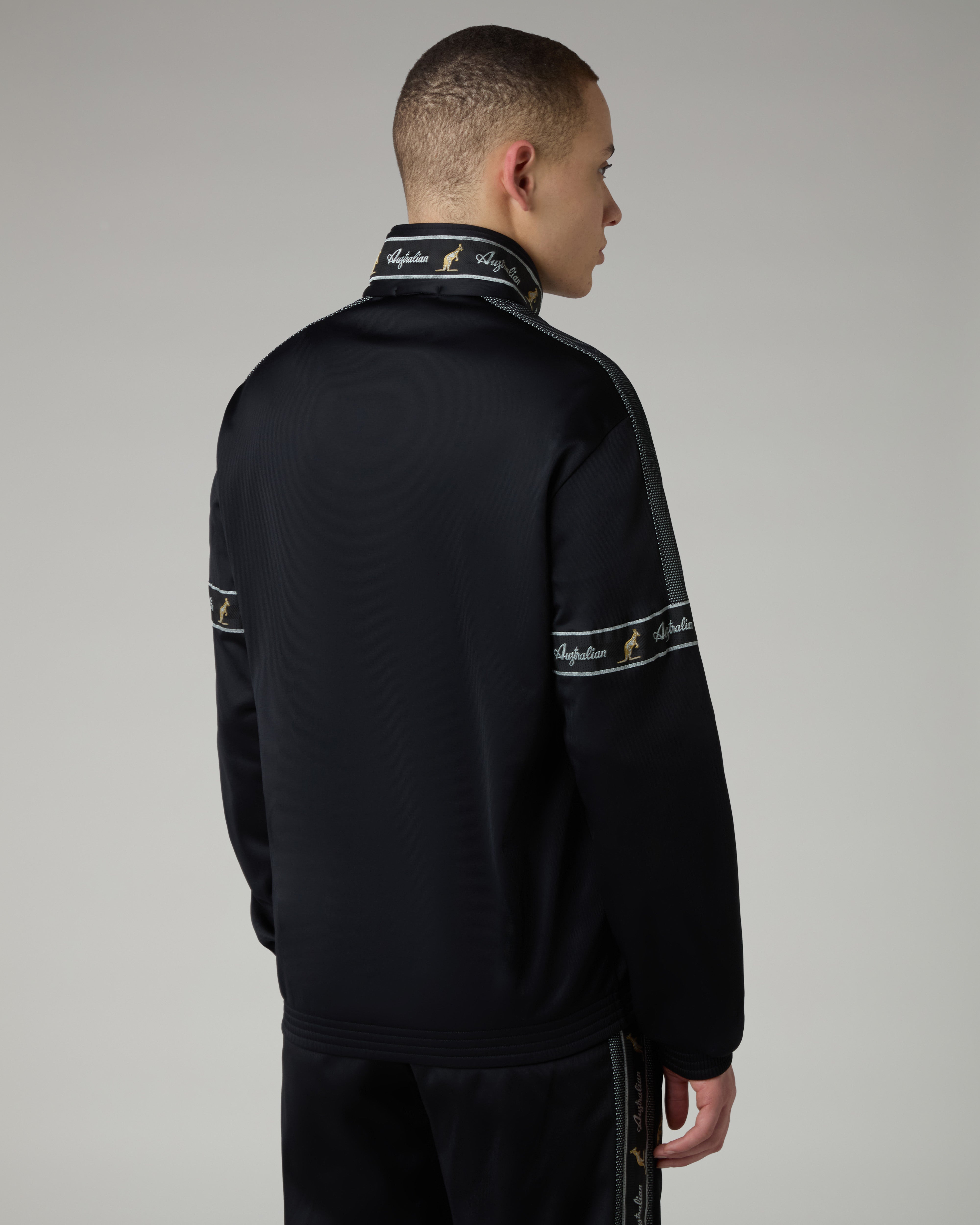 australian-black-tape-track-jacket-giacca-acetato-nera-full-zip image 3