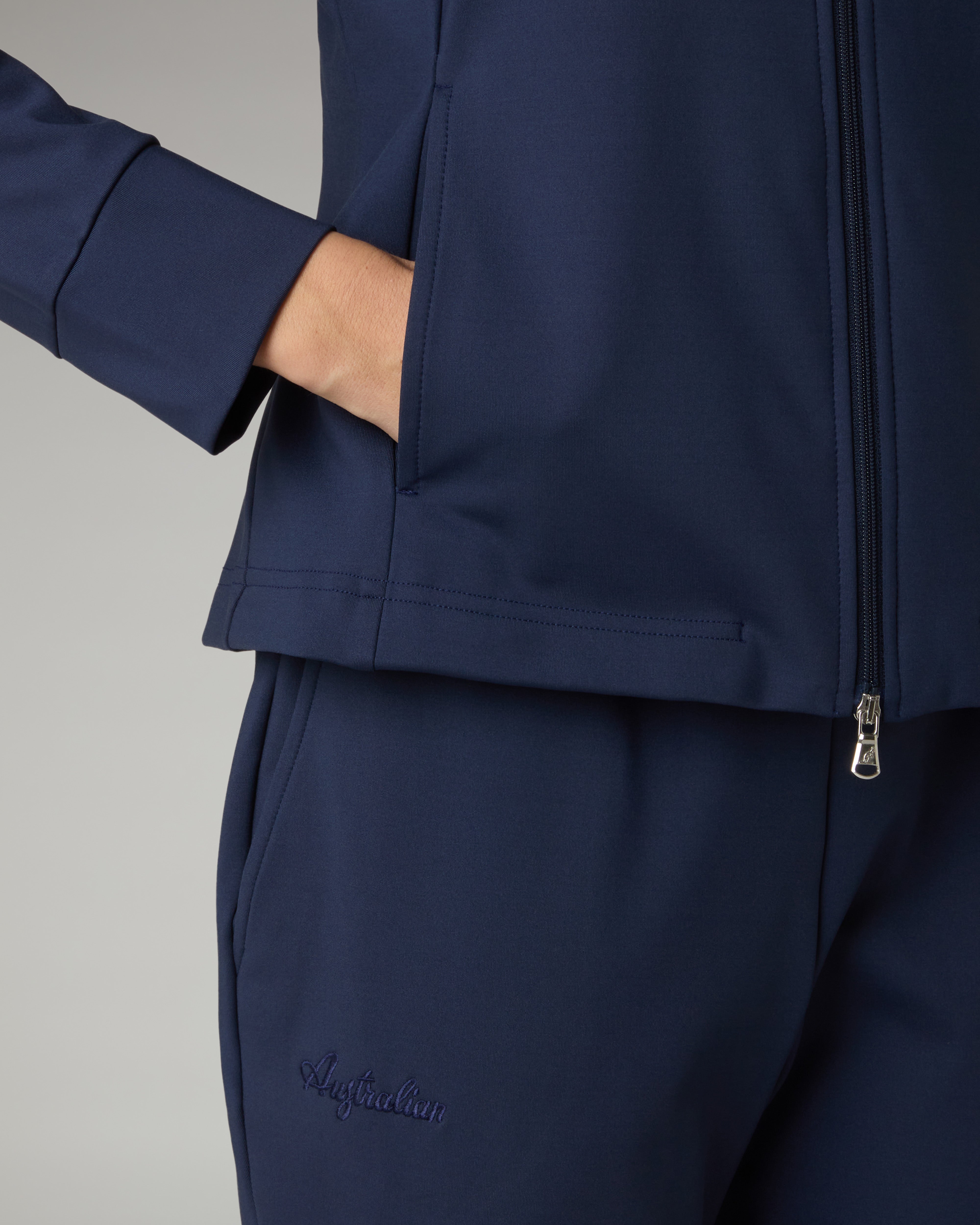 australian-essential-tracksuit-tuta-blu-inchiostro-silky-touch image 5