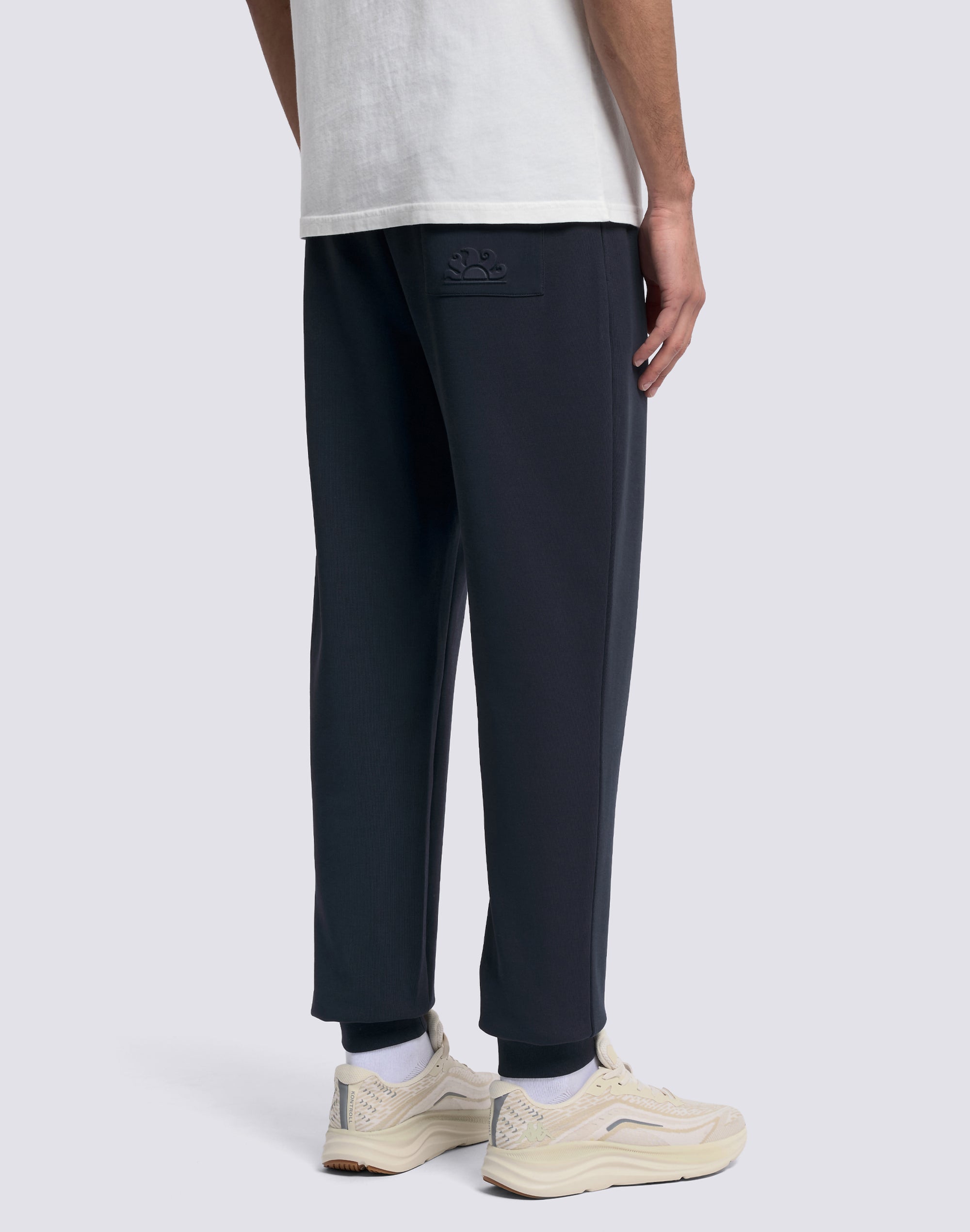 sundek-pantaloni-lunghi-uomo-vita-elasticata-cotone-interlock-riciclato image 5
