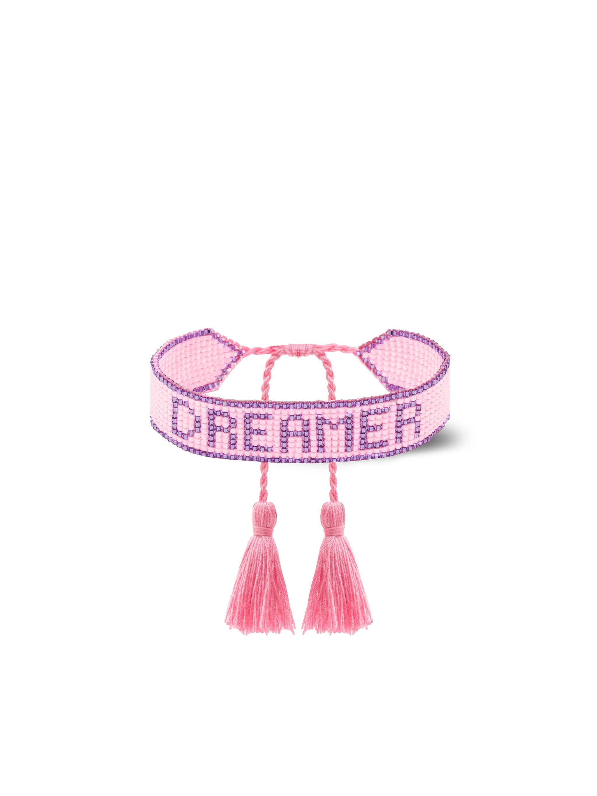 mc2-saint-barth-braccialetto-perline-rosa-dreamer-lilla image 1