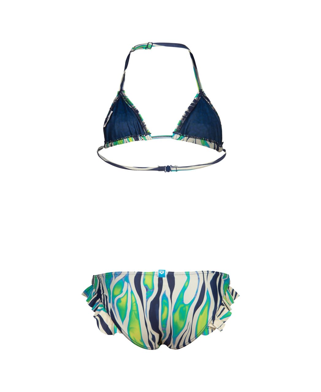 arena-water-print-bikini-a-triangolo-bambina image 5