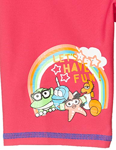 arena-awt-uv-costume-da-bagno-a-pantaloncino-da-bambina-freak-rose-neon-blue image 6