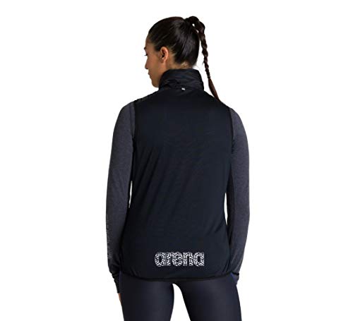 arena-padded-gilet-smanicato-donna-nero-con-cappuccio-taglia-xs image 7