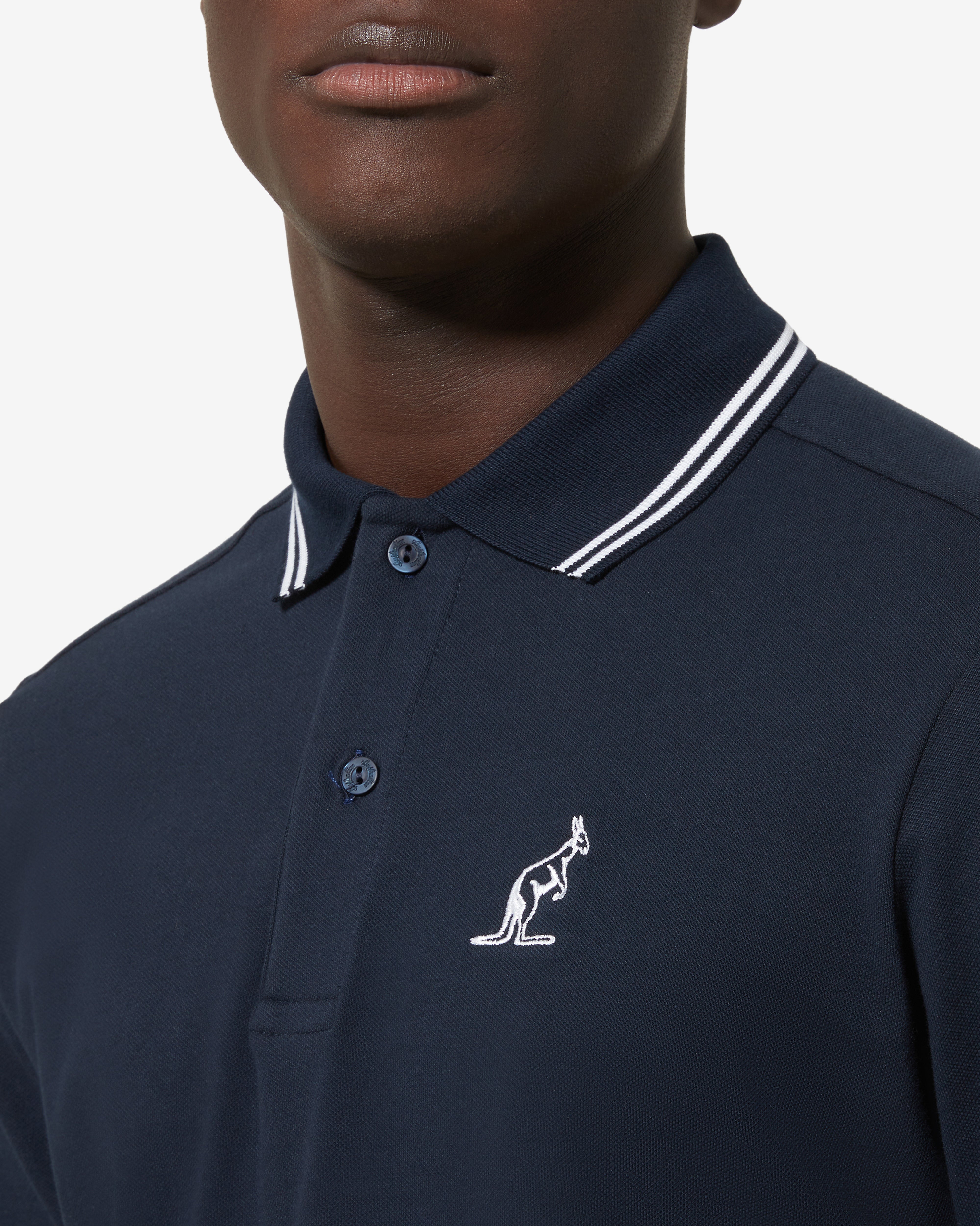 australian-dna-polo-shirt-blu-navy-regular-fit image 4