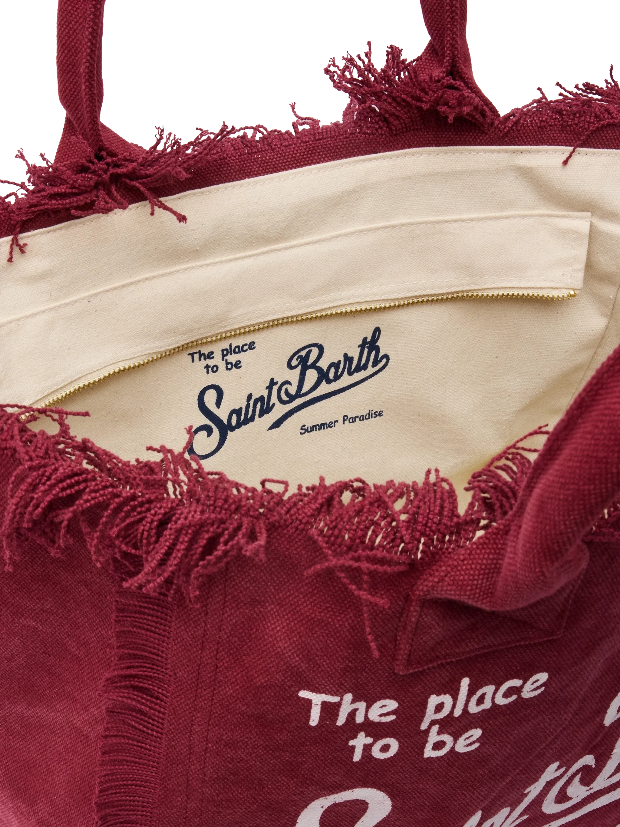 mc2-saint-barth-vanity-borsa-a-spalla-canvas-cotone-bordeaux image 5