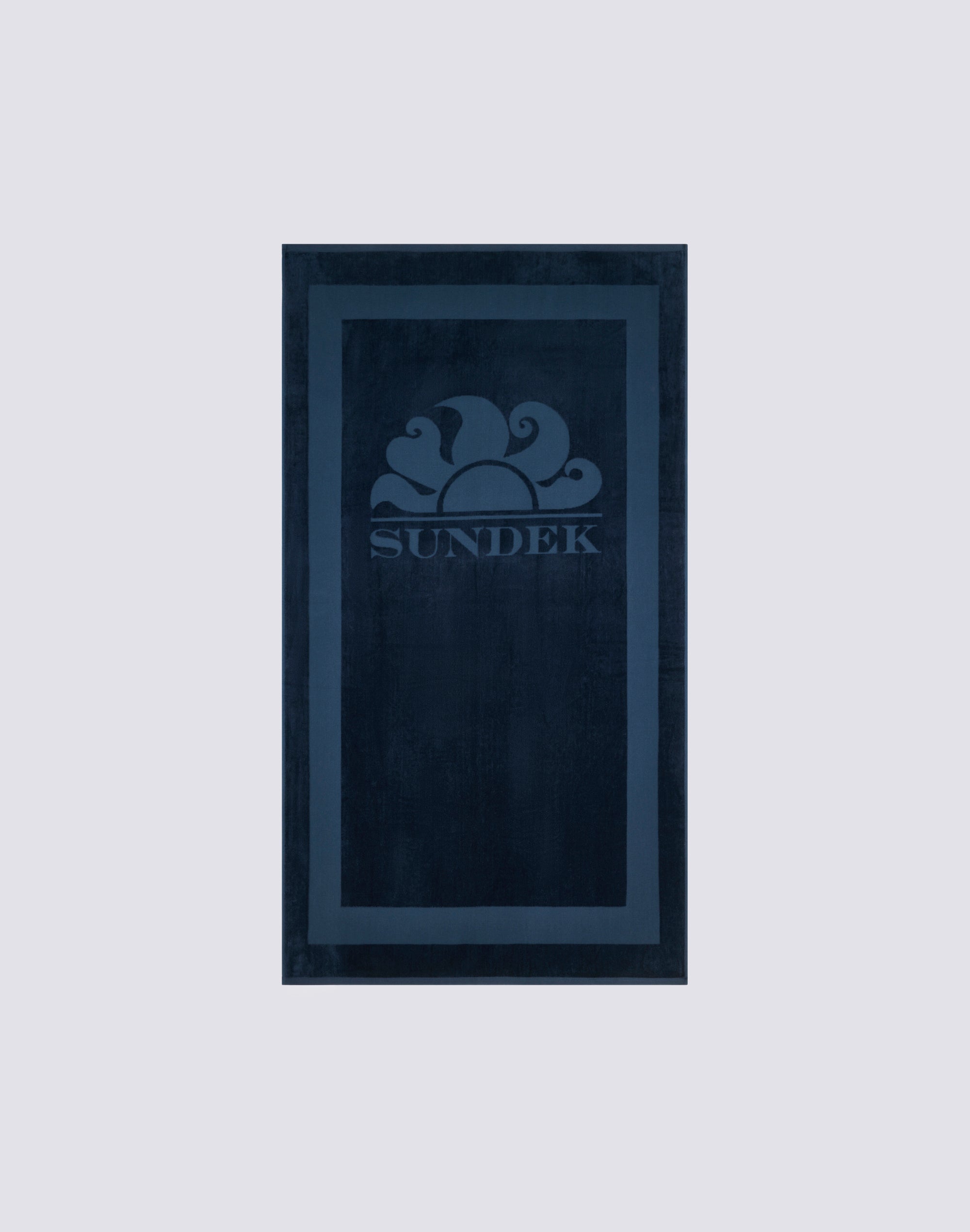 sundek-goldenwave-telo-mare-in-spugna-jacquard-con-logo image 1
