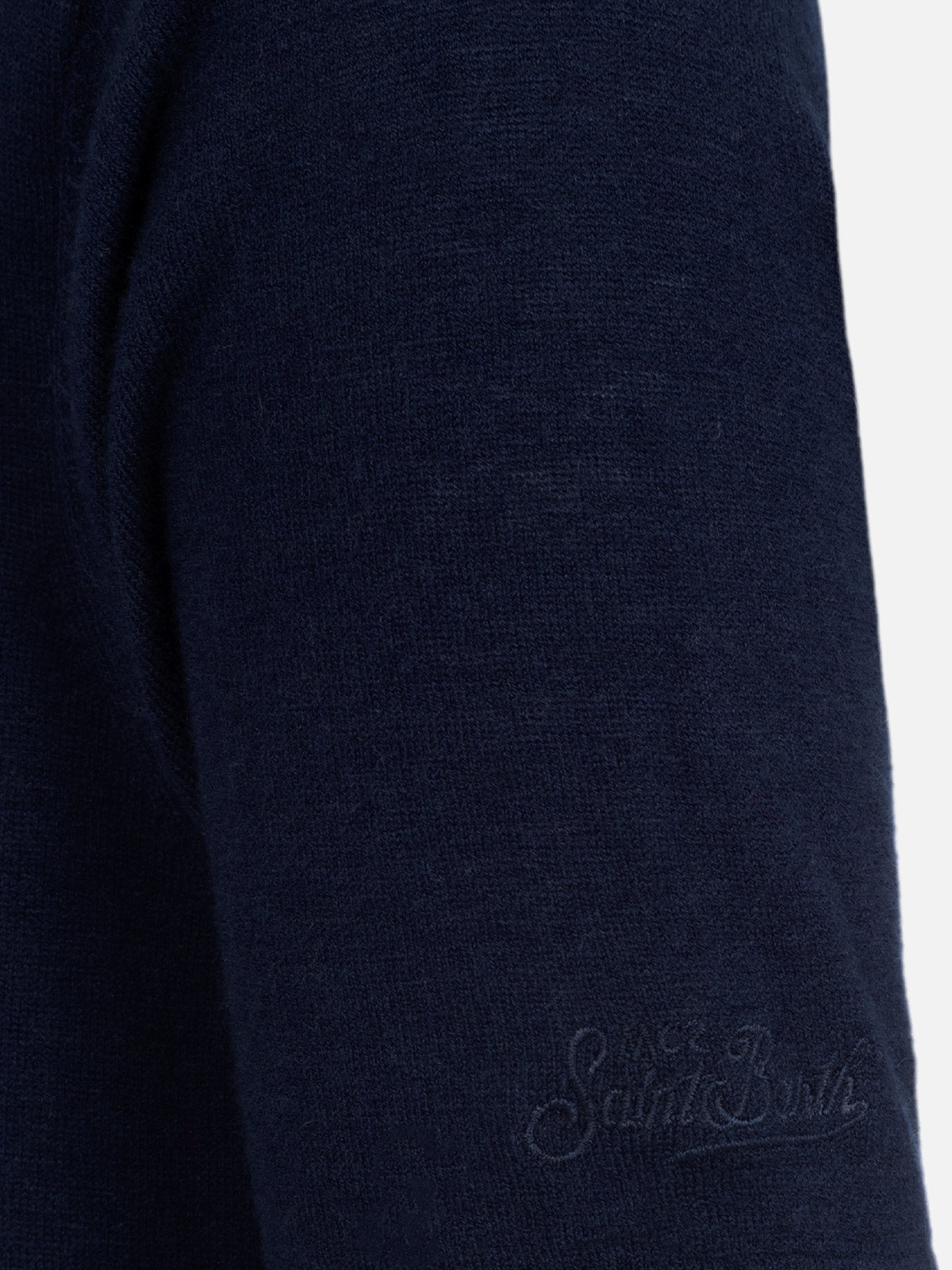 mc2-saint-barth-scott-t-shirt-blu-navy-in-lana-merino-e-cashmere image 5