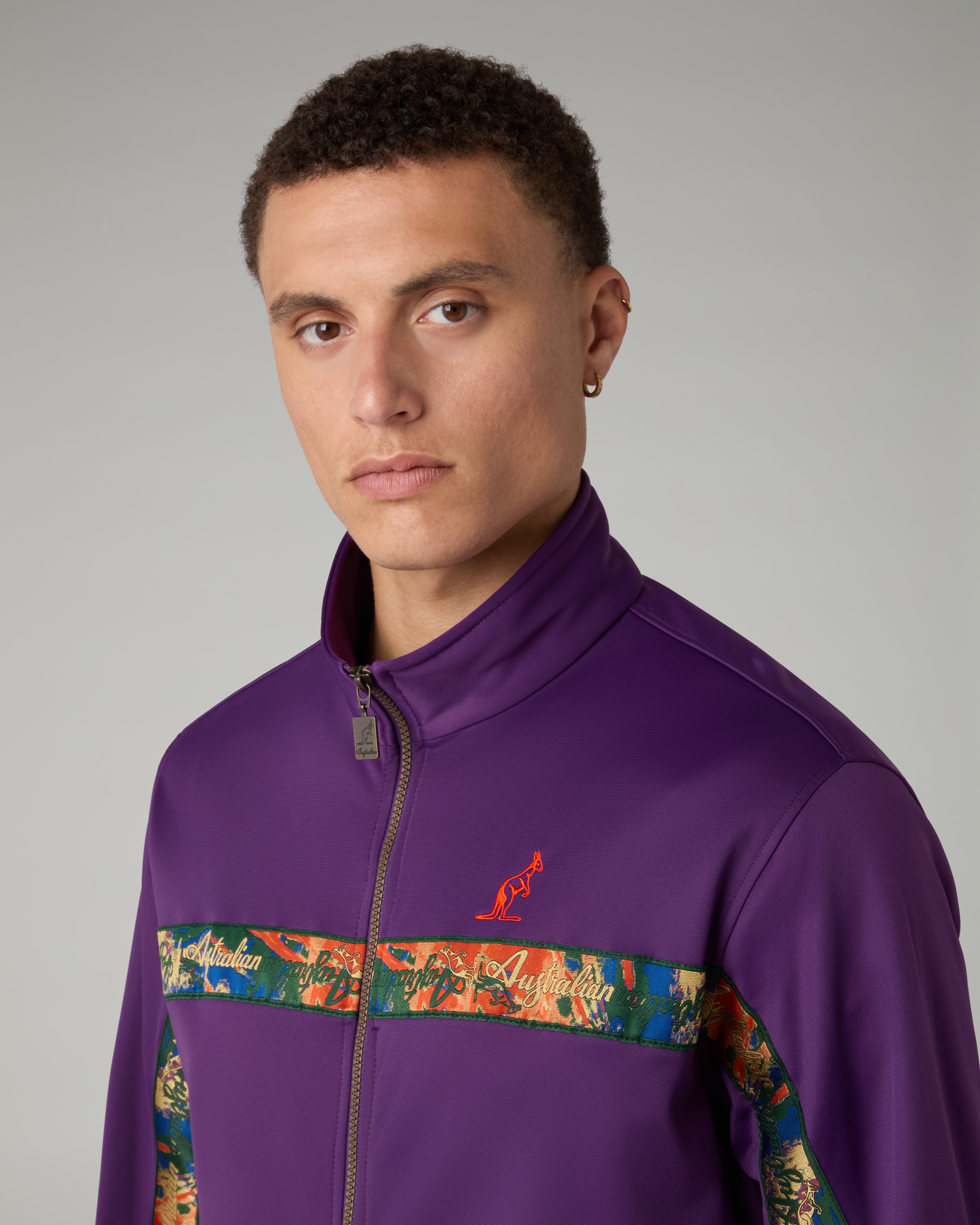 australian-nebula-tape-track-jacket-giacca-in-acetato-viola image 4