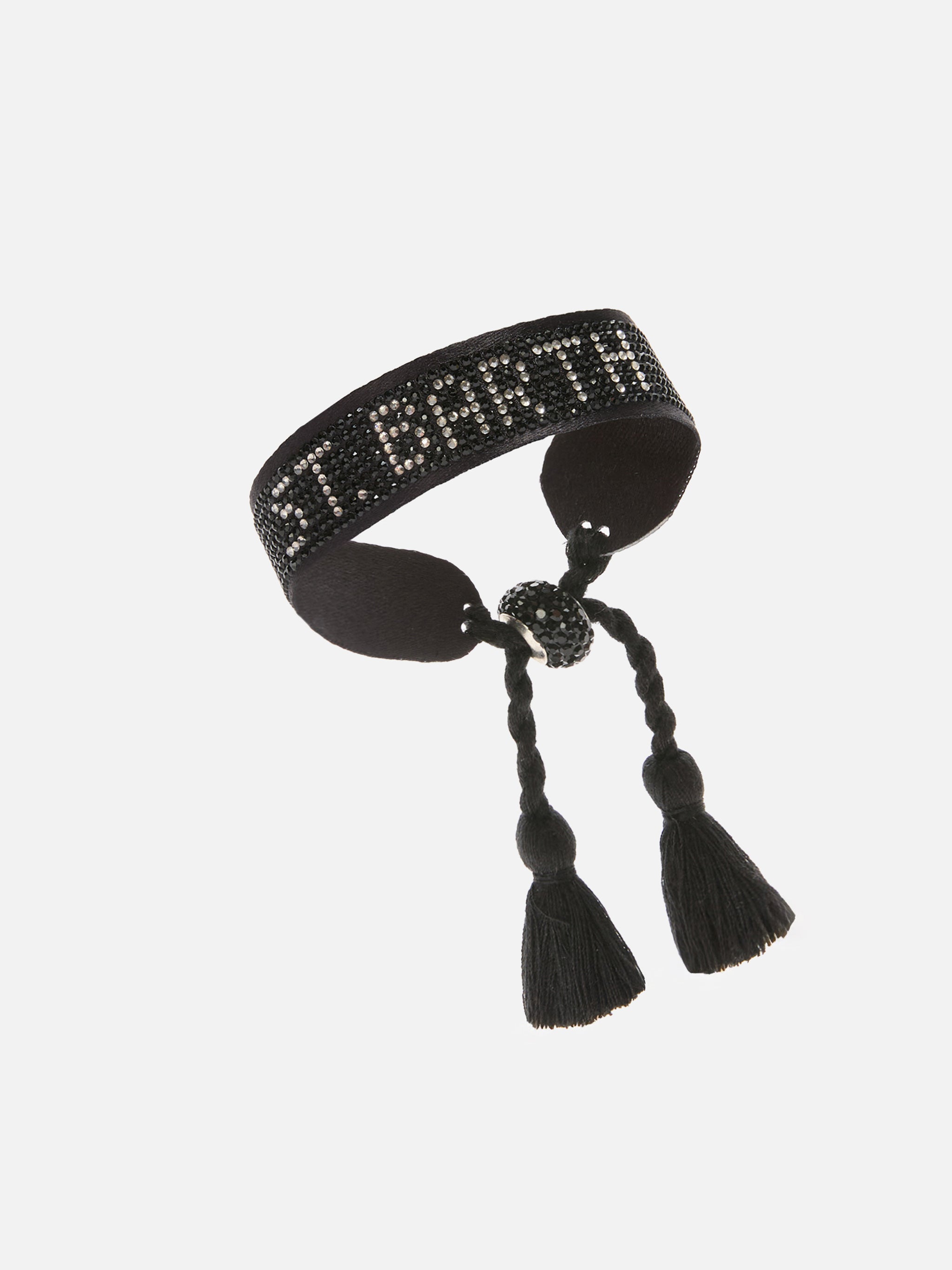 mc2-saint-barth-stbrace001-bracciale-tessuto-nero-lettering-perline image 2