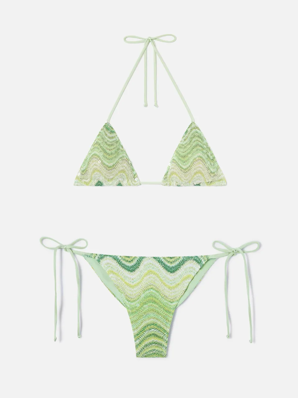 mc2-saint-barth-leah-marielle-bikini-raschel-onde-degrad-verde-con-paillettes image 1