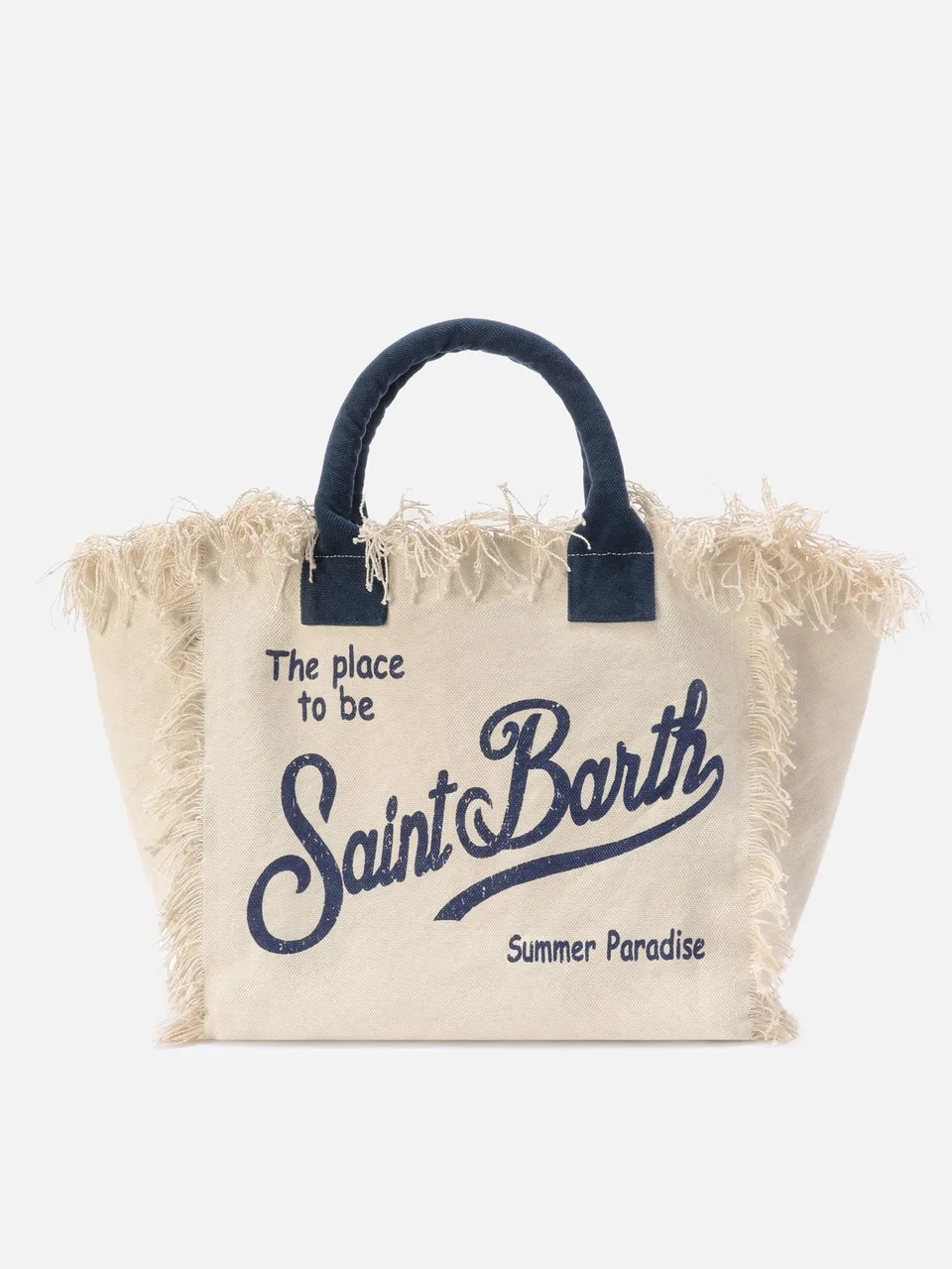 mc2-saint-barth-borsa-vanity-regular-bianca-in-canvas-con-frange image 1