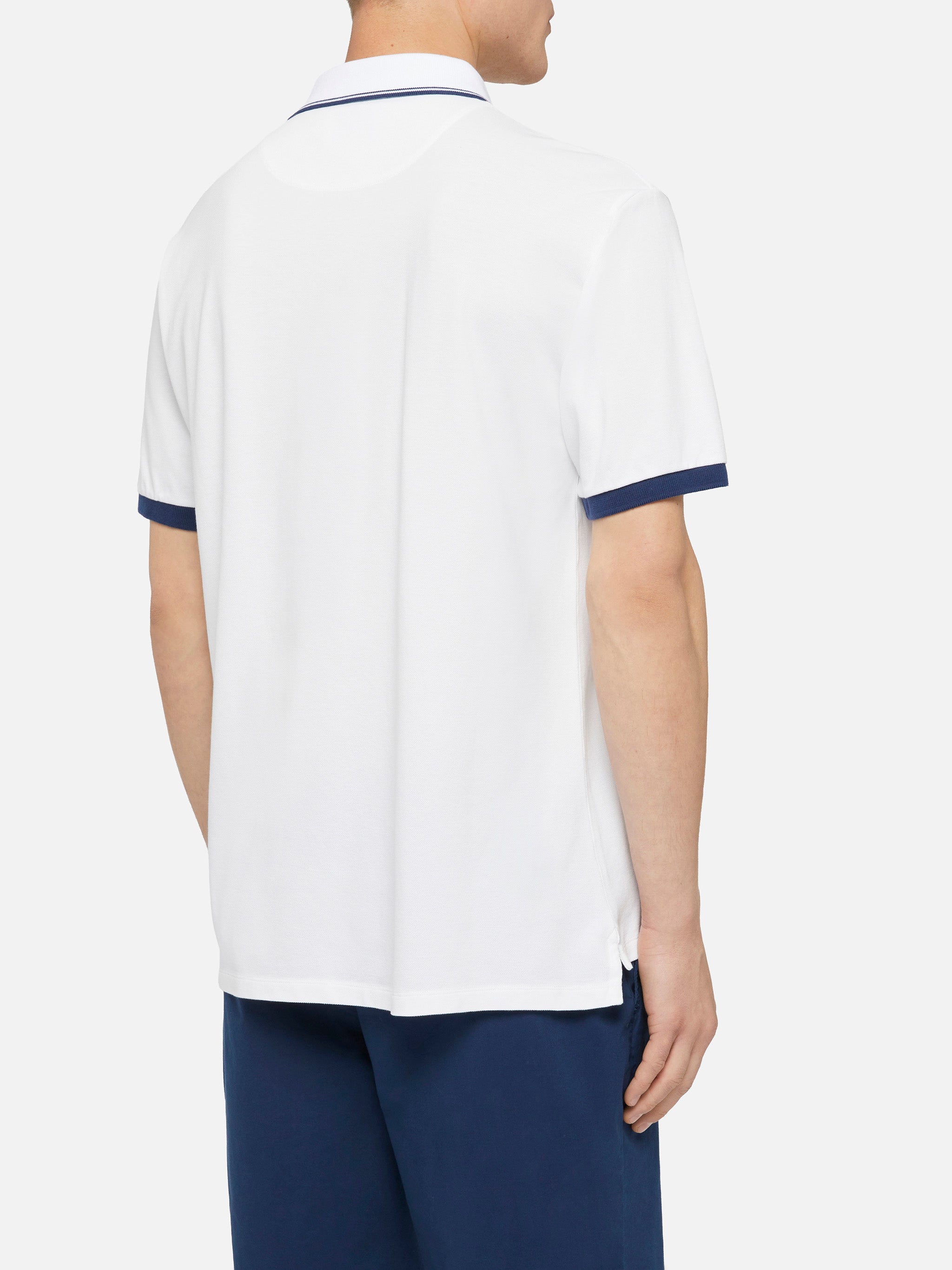 mc2-saint-barth-polo-beverly-hills-uomo-in-cotone-piqu-bianco-australian-special image 3