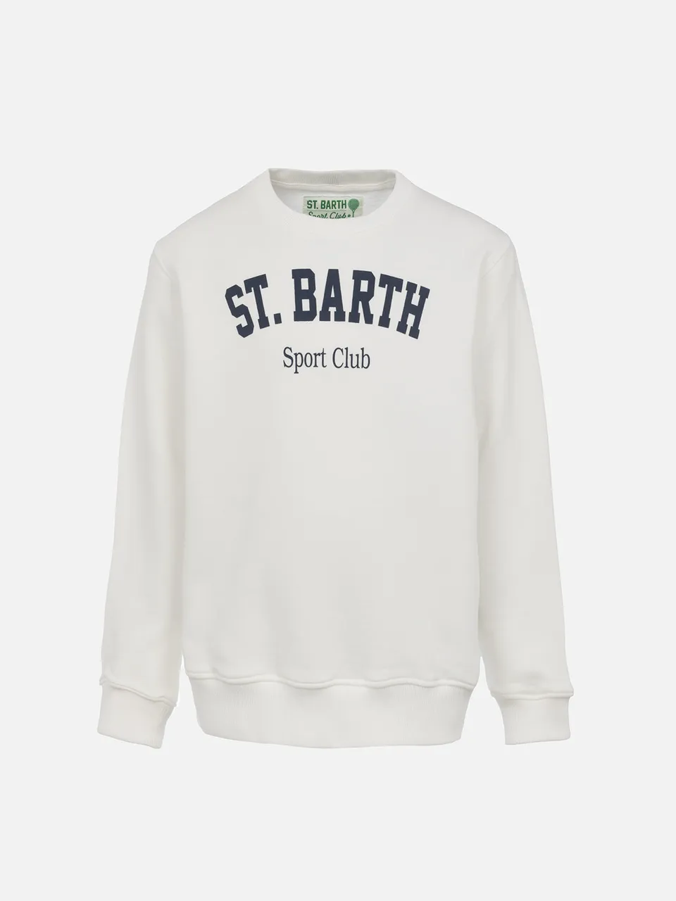 mc2-saint-barth-bobby-felpa-bambino-st-barth-sport-club-bianca image 1