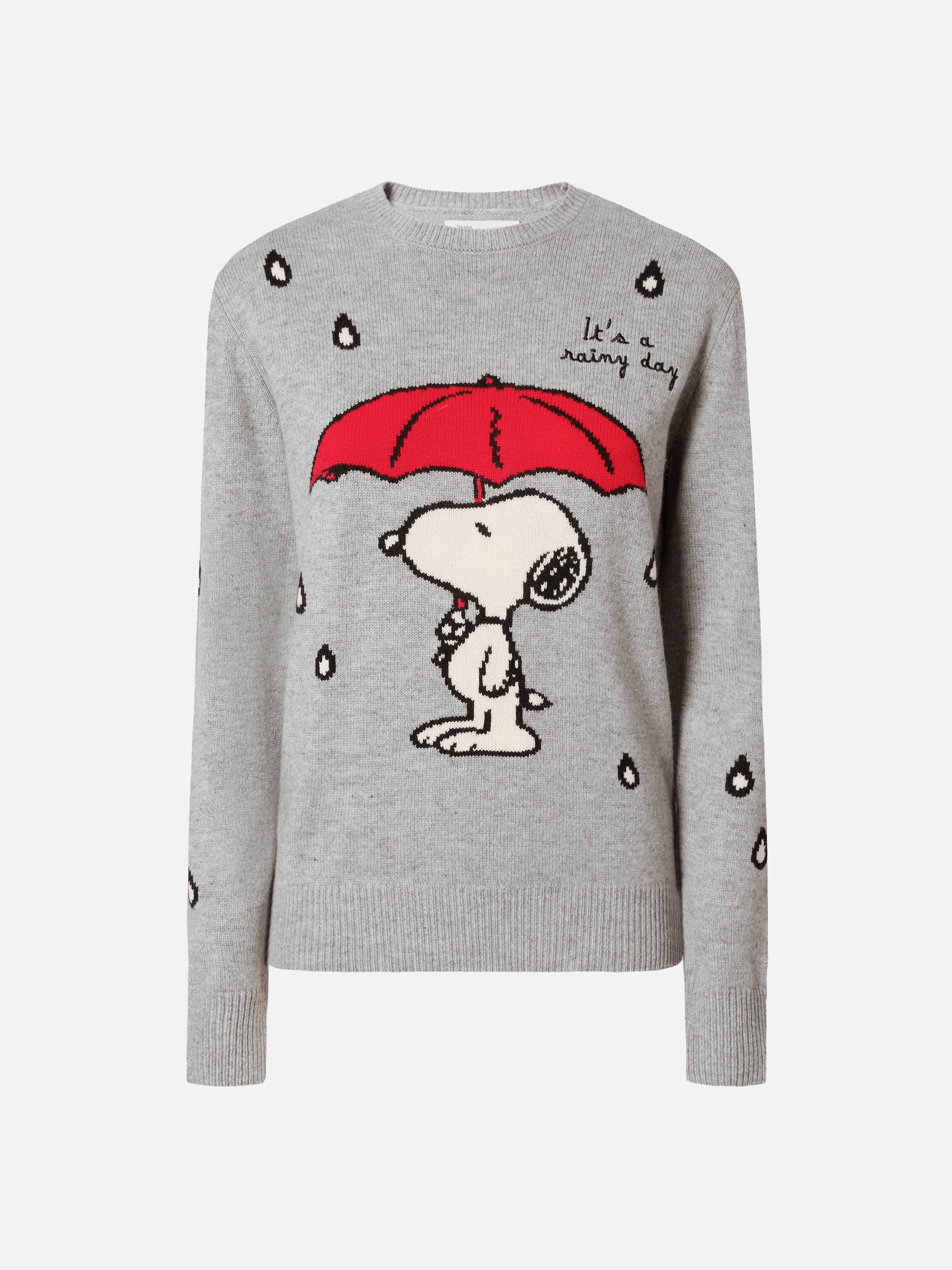 mc2-saint-barth-new-queen-maglione-donna-grigio-snoopy-peanuts-special-edition image 5