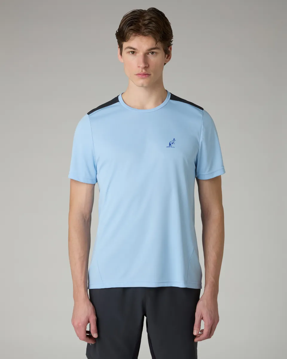 australian-court-t-shirt-t-shirt-tecnica-ace-azzurro-pastello-performance image 1
