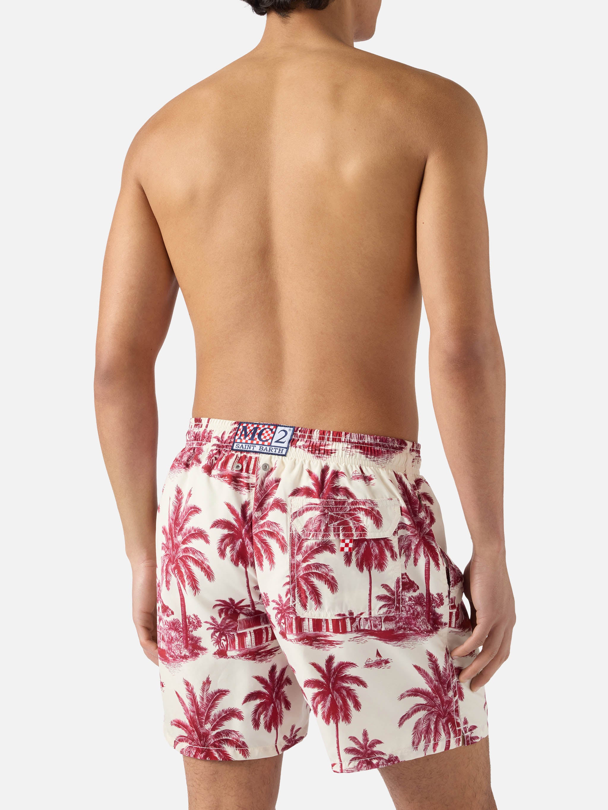 costume-da-bagno-uomo-mc2-saint-barth-gustavia-toile-de-jouy-bordeaux-special-ed image 5
