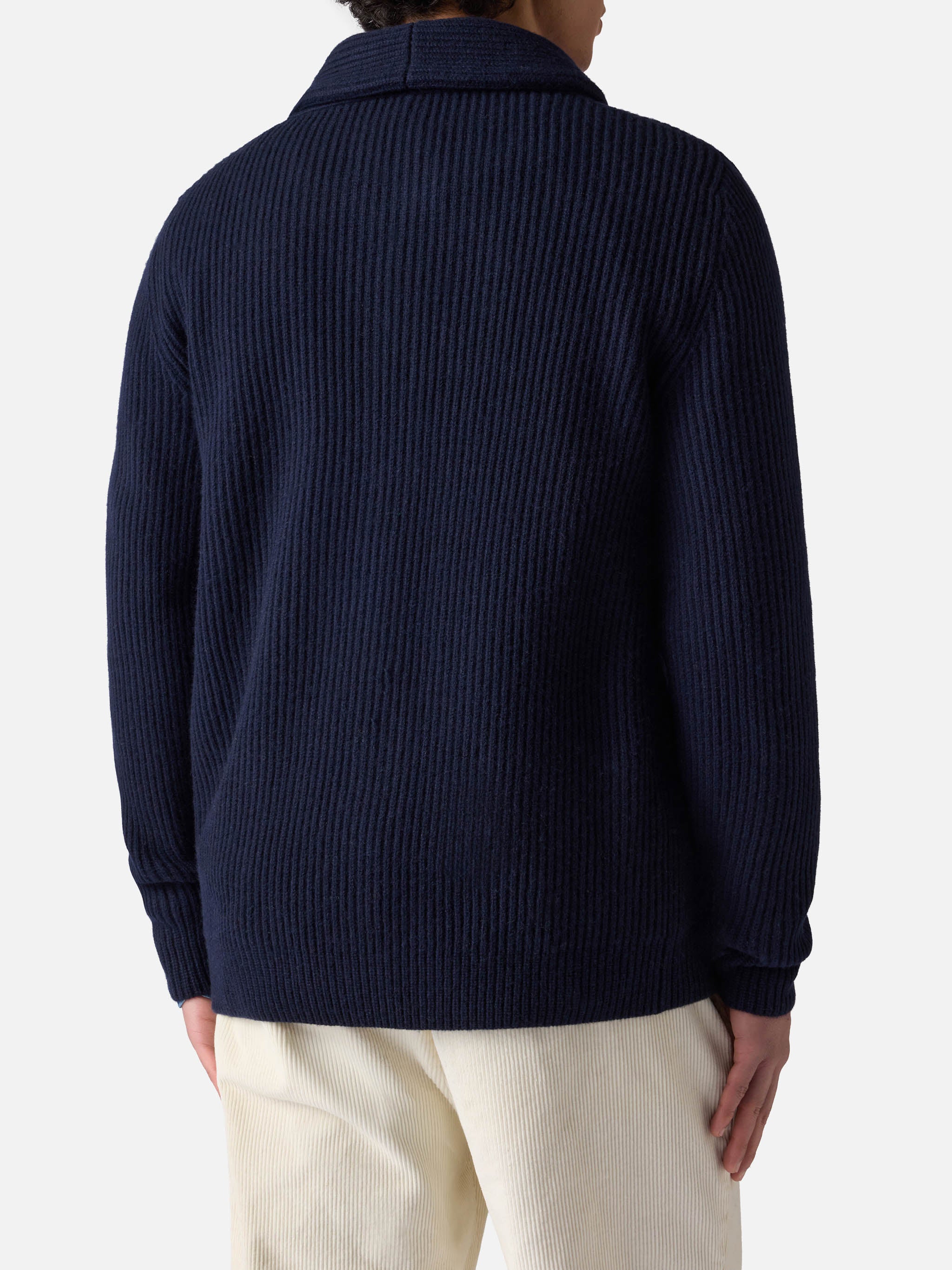 mc2-saint-barth-cardigan-uomo-burford-blu-con-collo-a-scialle-e-patch image 3