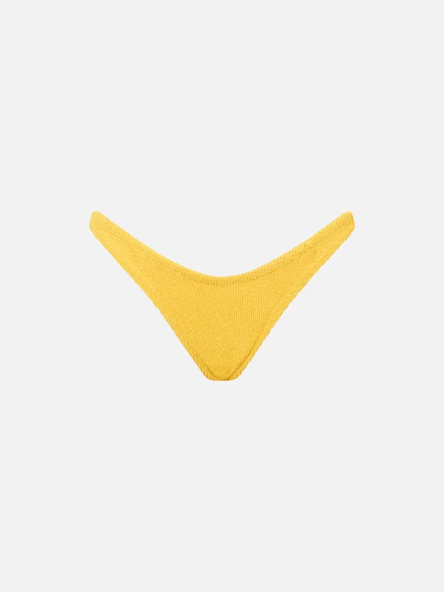 mc2-saint-barth-slip-mare-naomi-in-crinkle-giallo-tinta-unita image 1