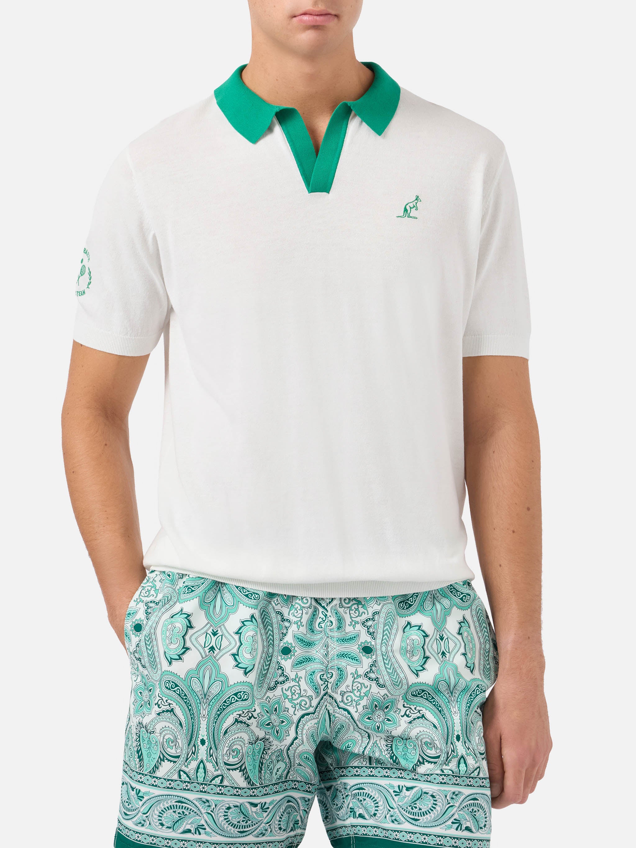 mc2-saint-barth-polo-newcombe-uomo-in-cotone-panna-special-edition-australian-br image 1