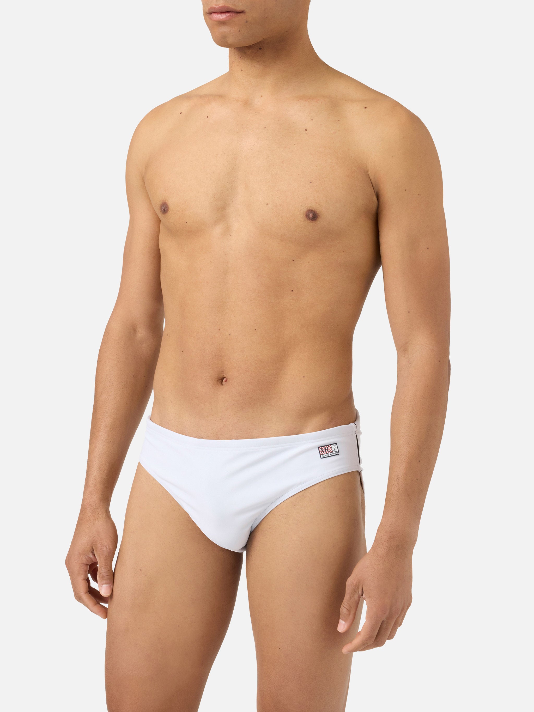 mc2-saint-barth-cayo-slip-mare-uomo-bianco-upf-50 image 3