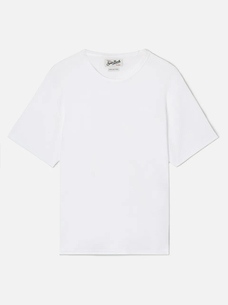 mc2-saint-barth-gary-t-shirt-in-misto-cotone-effetto-spugna-bianca-con-ricamo-lo image 1