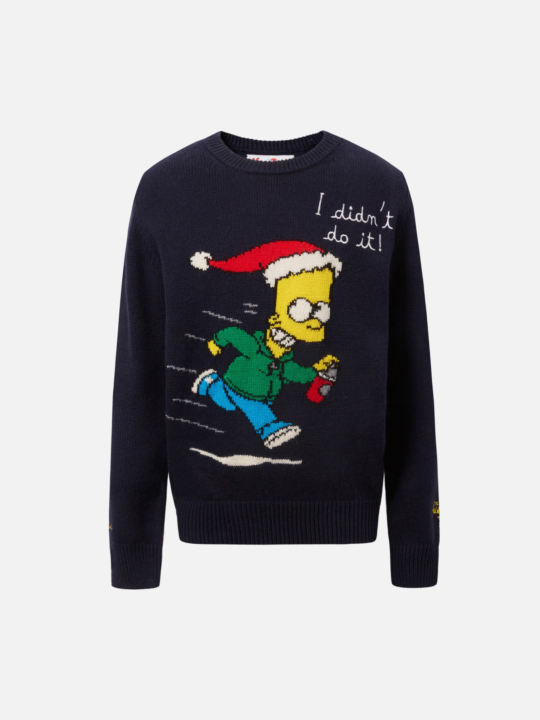 mc2-saint-barth-douglas-maglione-bambino-blu-navy-bart-simpson-special-edition-t image 1