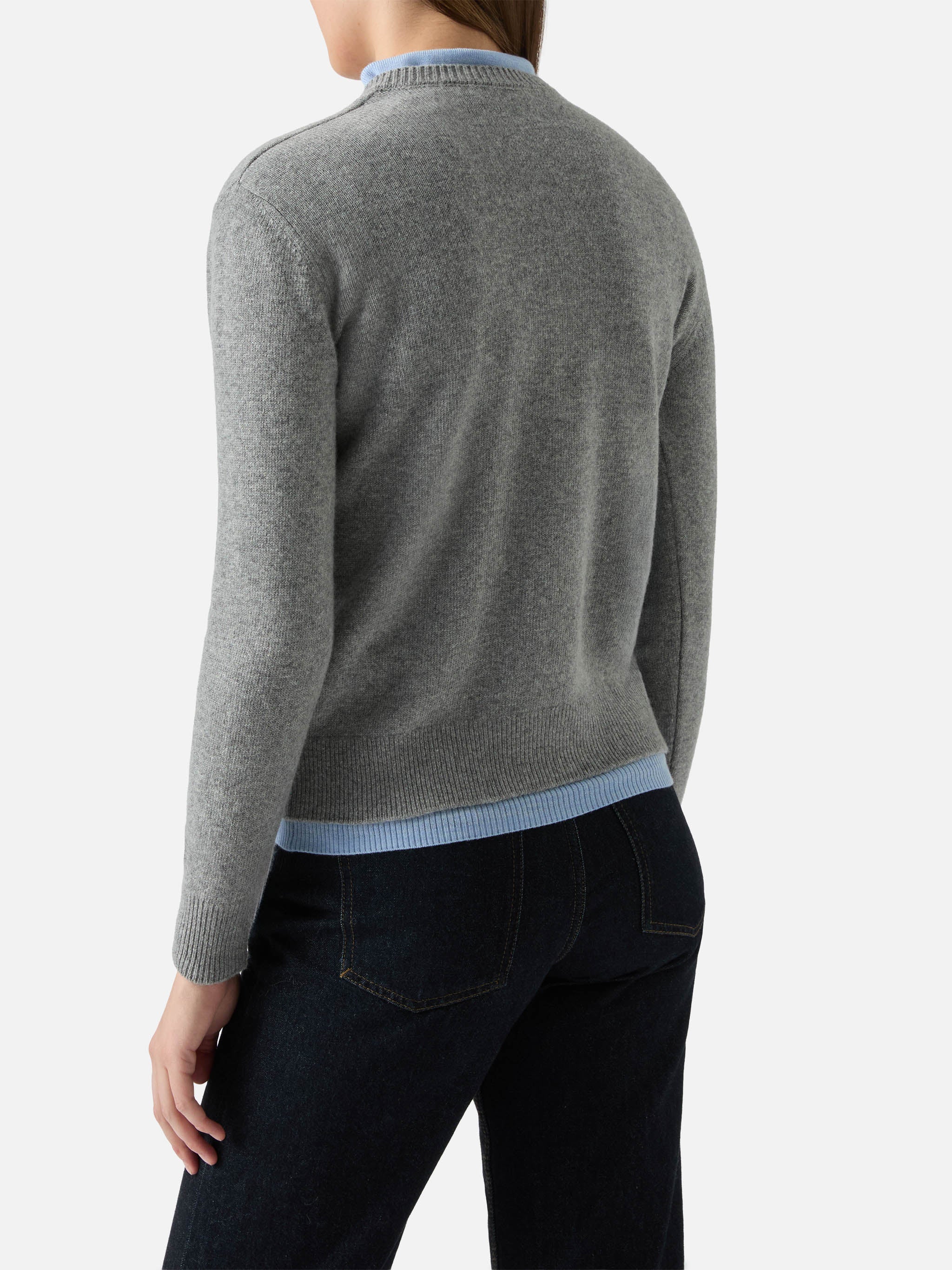 mc2-saint-barth-maglione-new-queen-donna-girocollo-jacquard-grigio-cashmere image 3