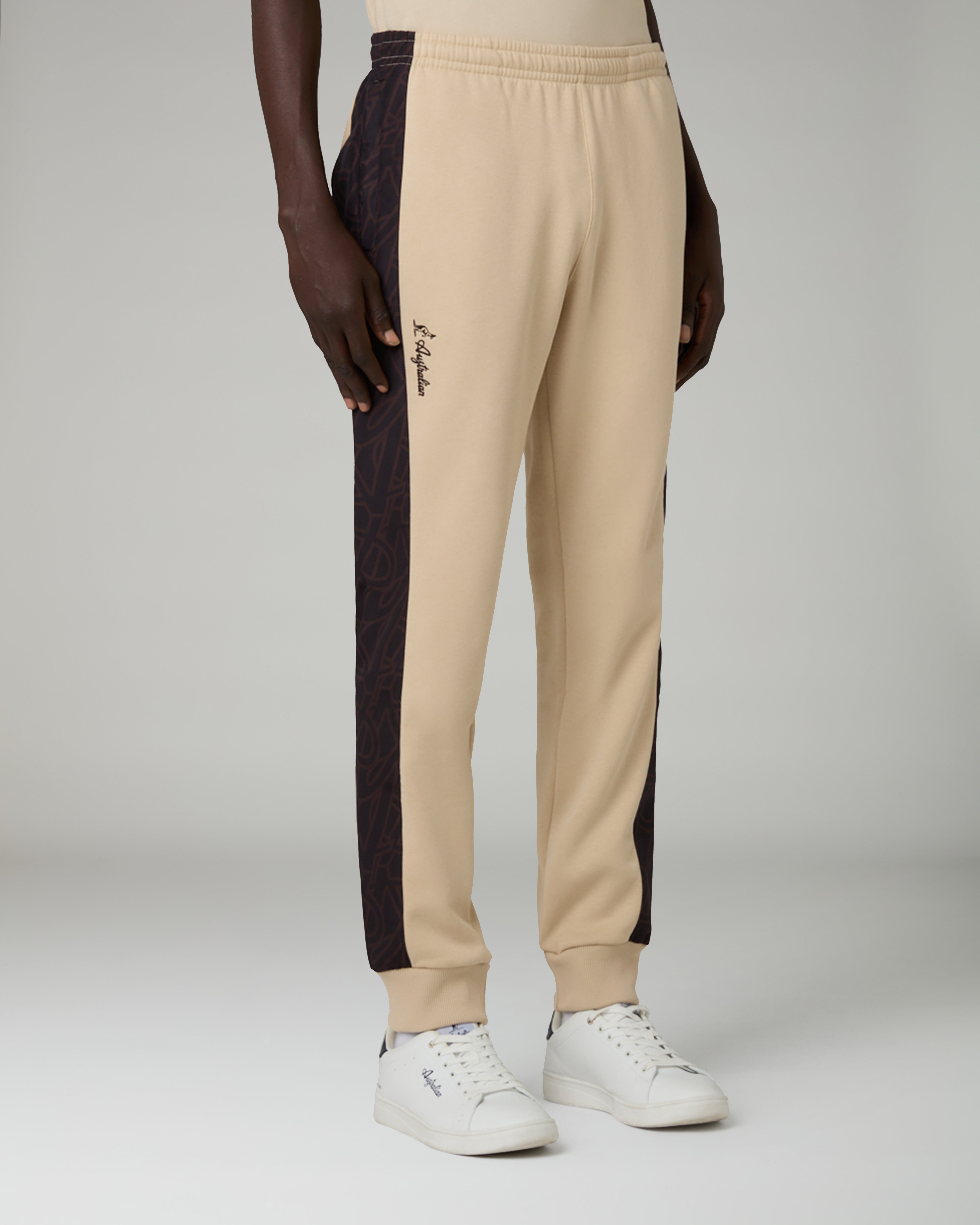 australian-iconissima-track-pant-sabbia-felpa-smash-made-in-italy image 1