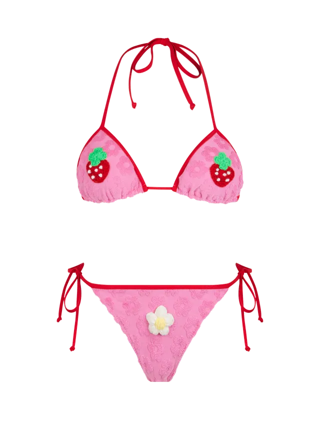 mc2-saint-barth-maleah-bikini-triangolo-spugna-rosa-special-edition-beepy-bella image 1