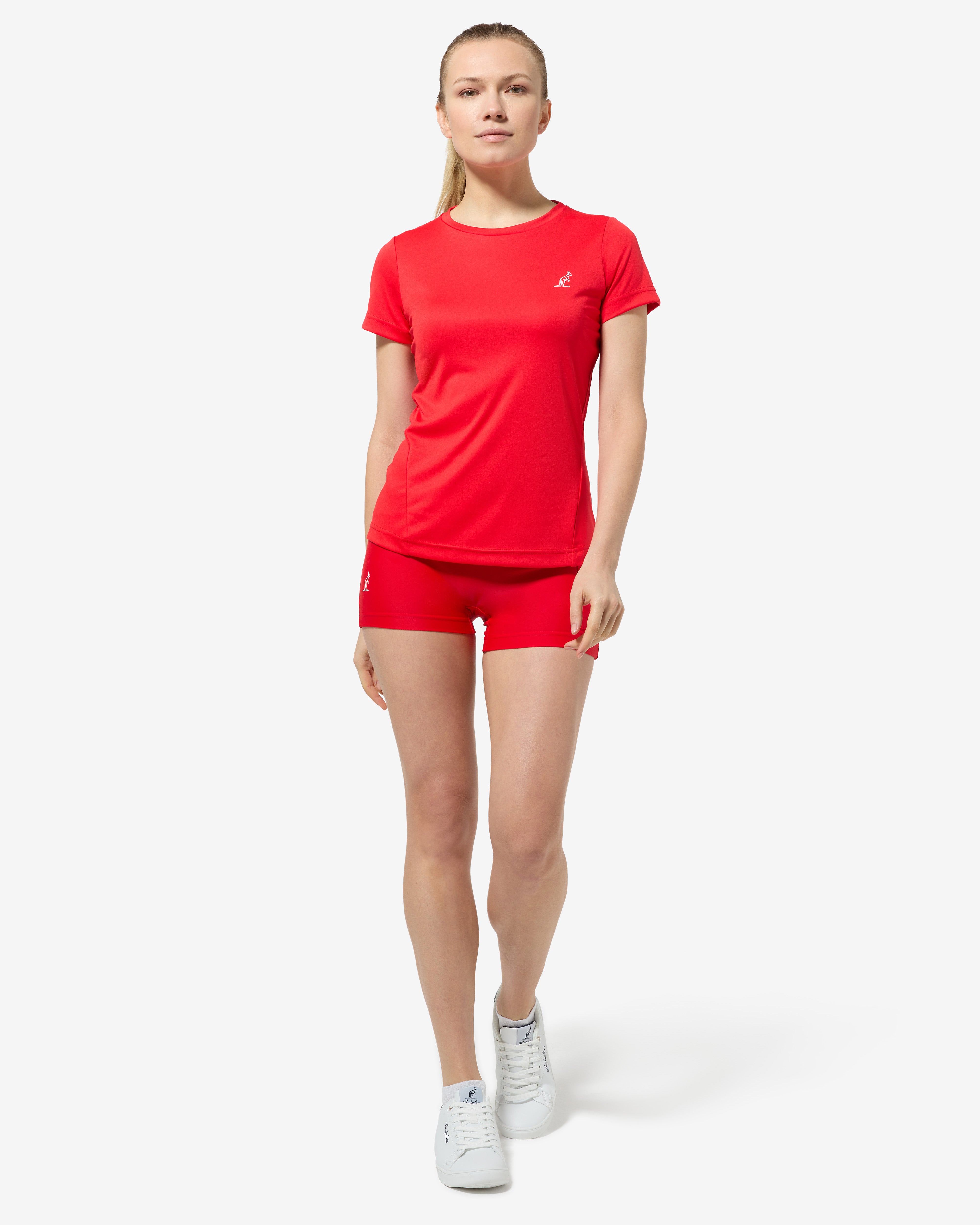 australian-essence-culotte-short-rosso-vivo-tennis image 2
