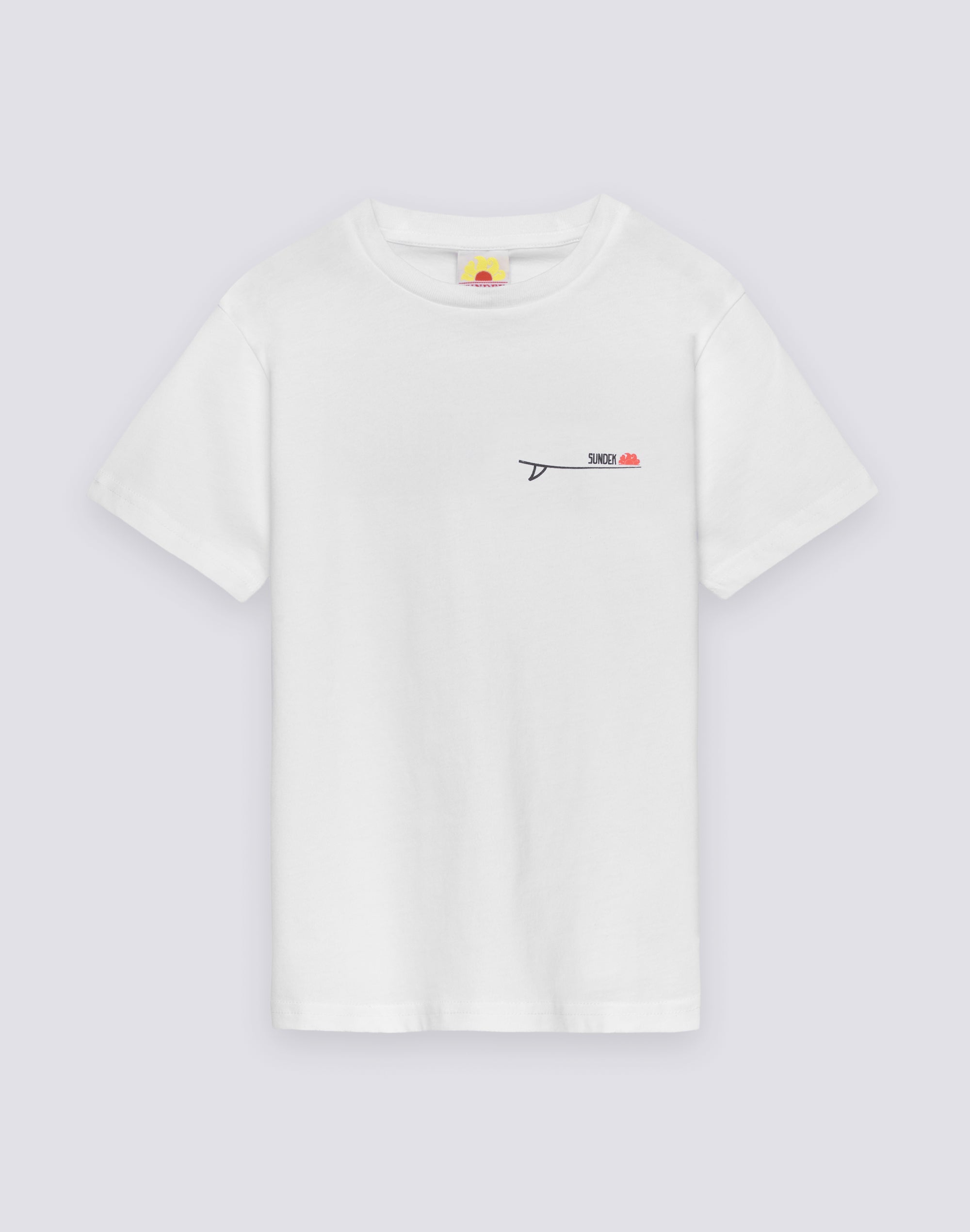 sundek-t-shirt-bambino-a-manica-corta-stampa-old-school-surf-b252tej78o9 image 2