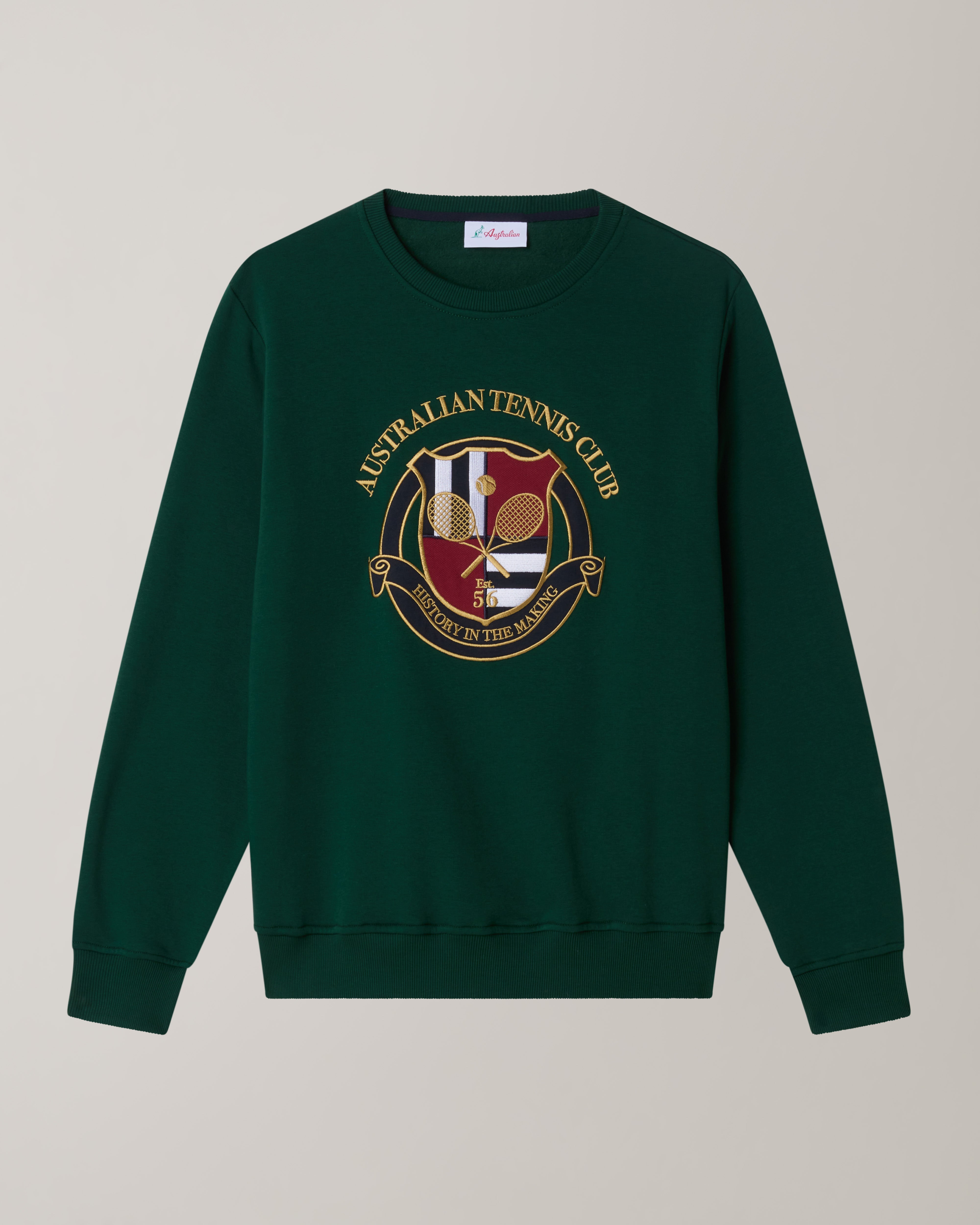 australian-tennis-club-crewneck-court-felpa-girocollo image 5