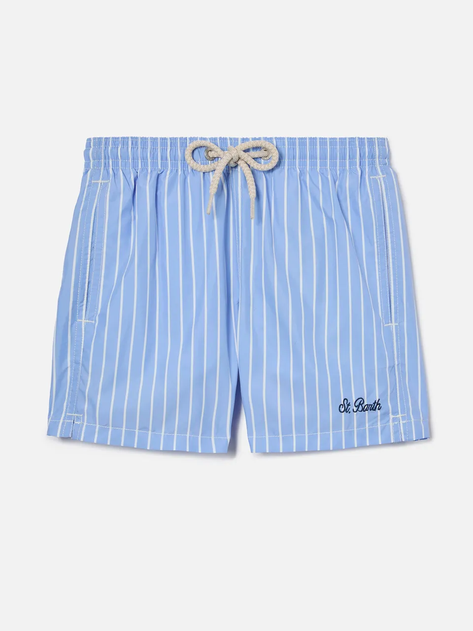 mc2-saint-barth-costume-jean-lighting-bambino-a-righe-azzurre-con-coulisse image 1