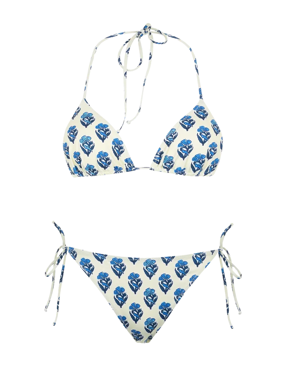 mc2-saint-barth-leah-virgo-bikini-triangolo-donna-stampa-jaipur-floreale image 1