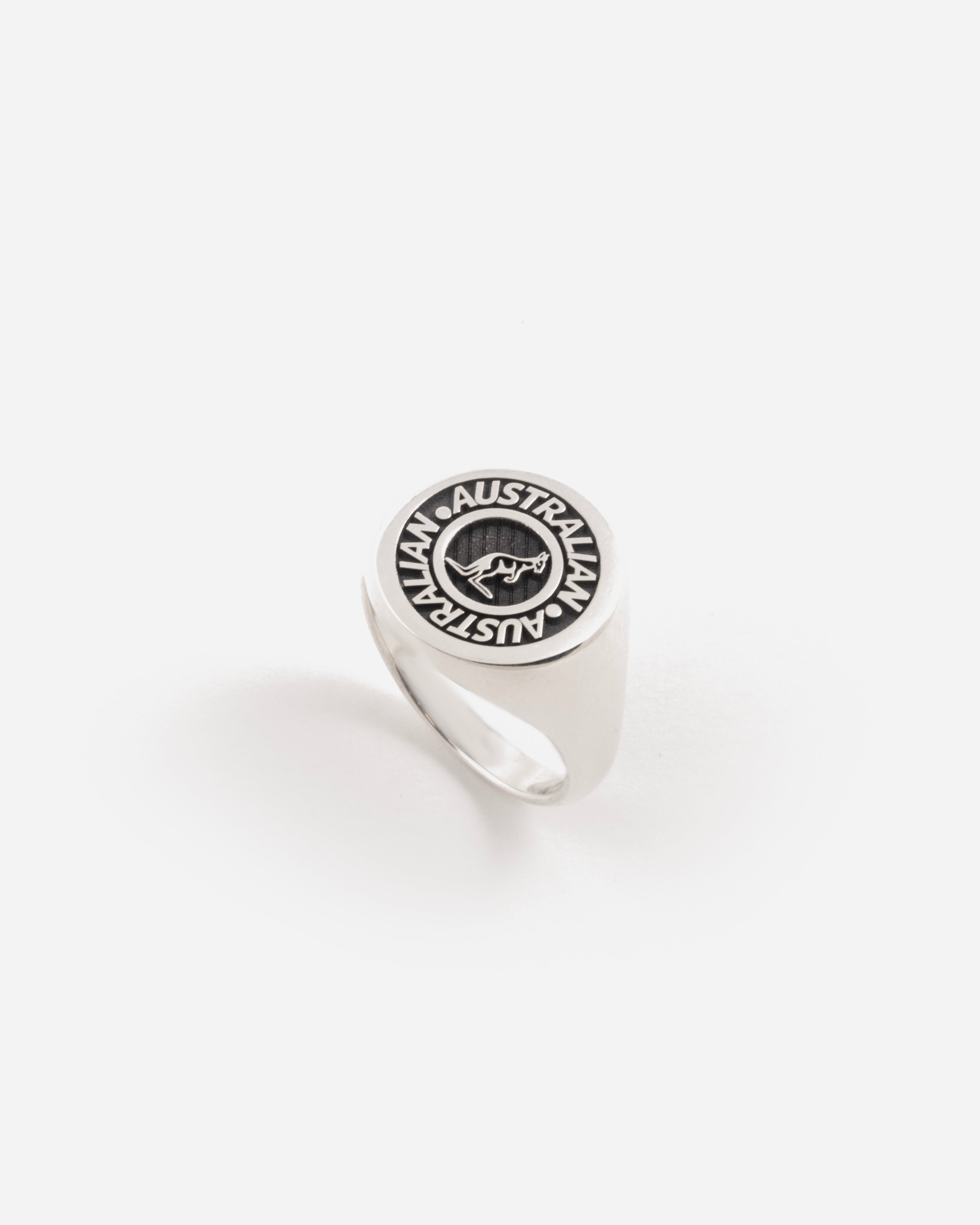 australian-chevalier-ring-argento-testa-tonda-15-mm image 3