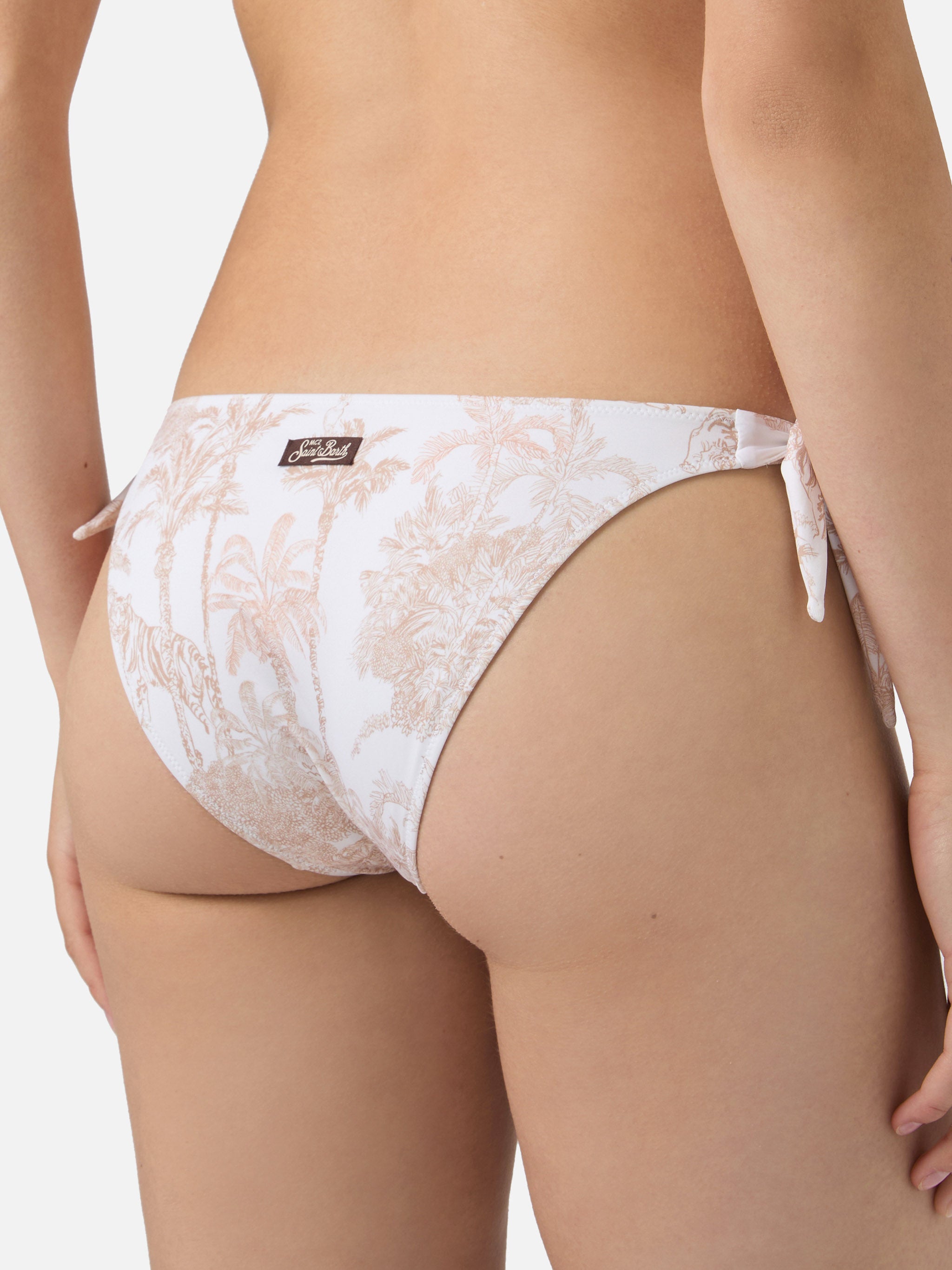mc2-saint-barth-yali-slip-mare-classico-toile-de-jouy-beige image 2