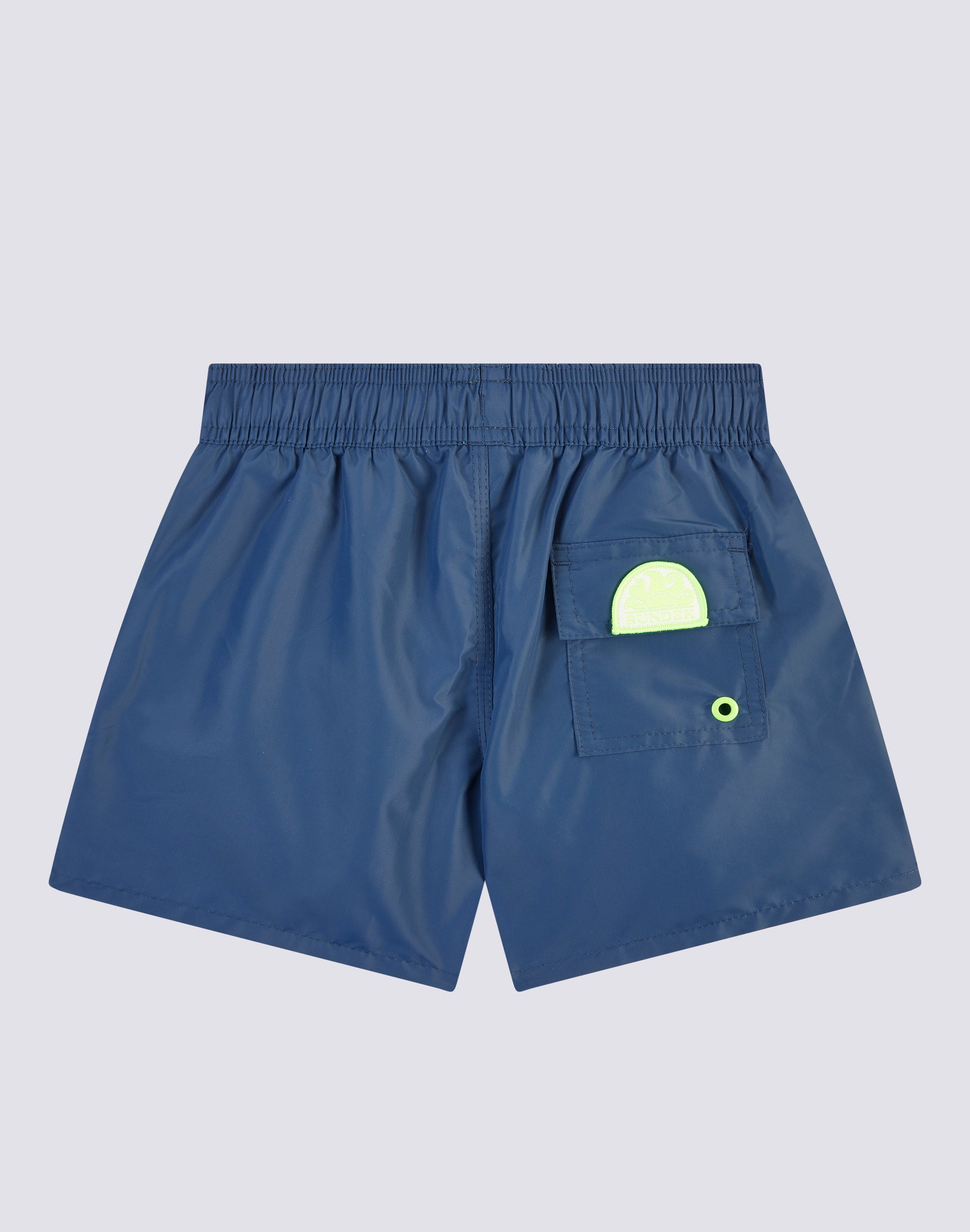 sundek-costume-bambino-corto-iconic-taffeta-piping-vita-elasticata image 2
